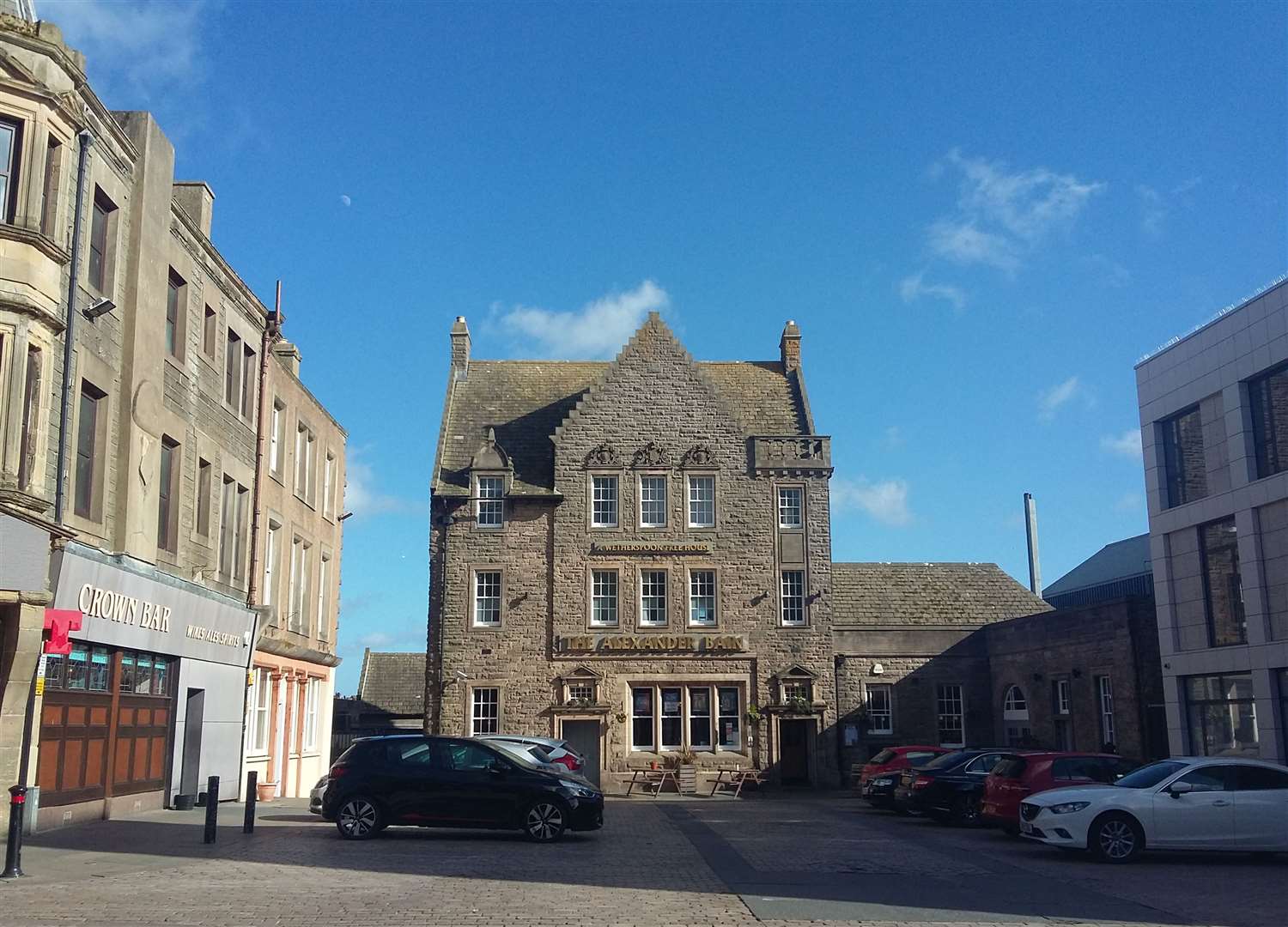 The Alexander Bain, the JD Wetherspoon pub in Wick town centre.