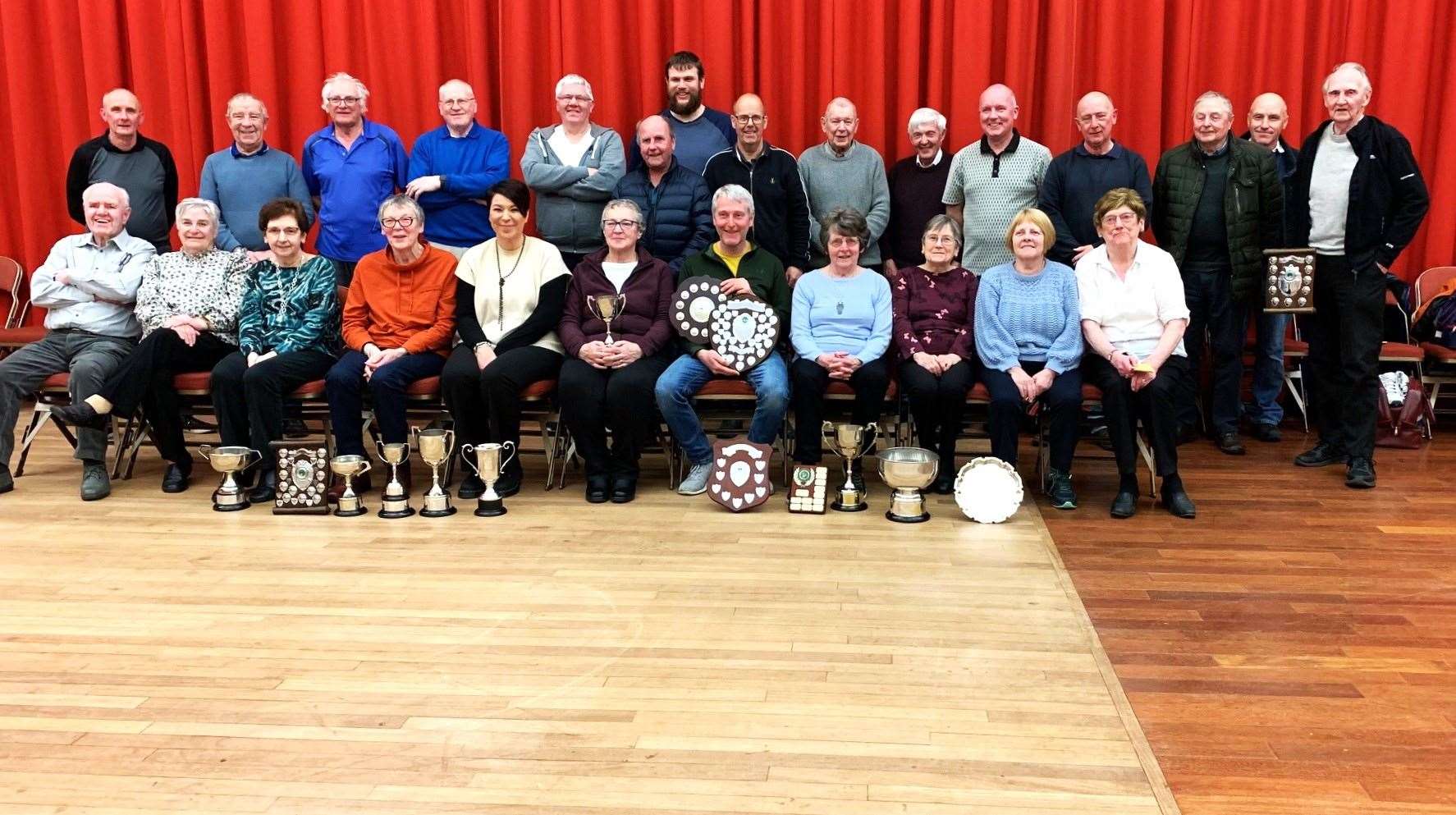 This week's presentation night for the Wick Indoor Bowling Club who play at the Assembly Rooms. Picture supplied