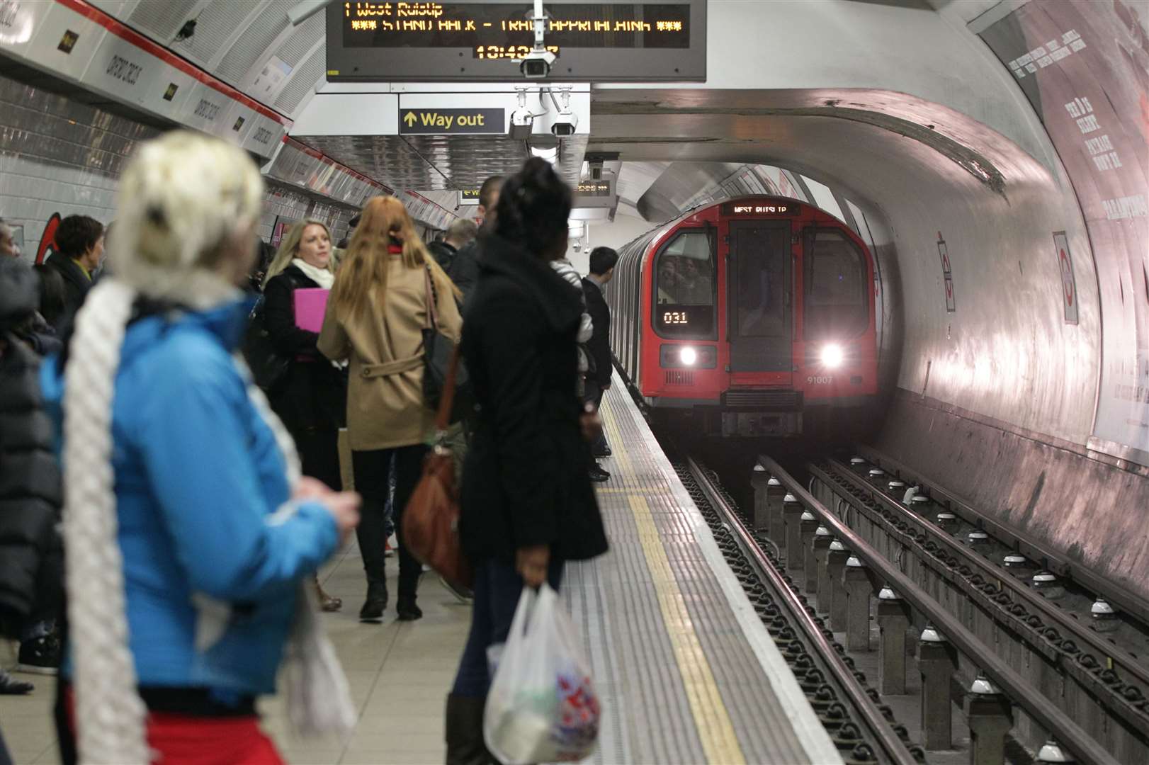 Samples were taken from stations such as Oxford Circus (Yui Mok/PA)