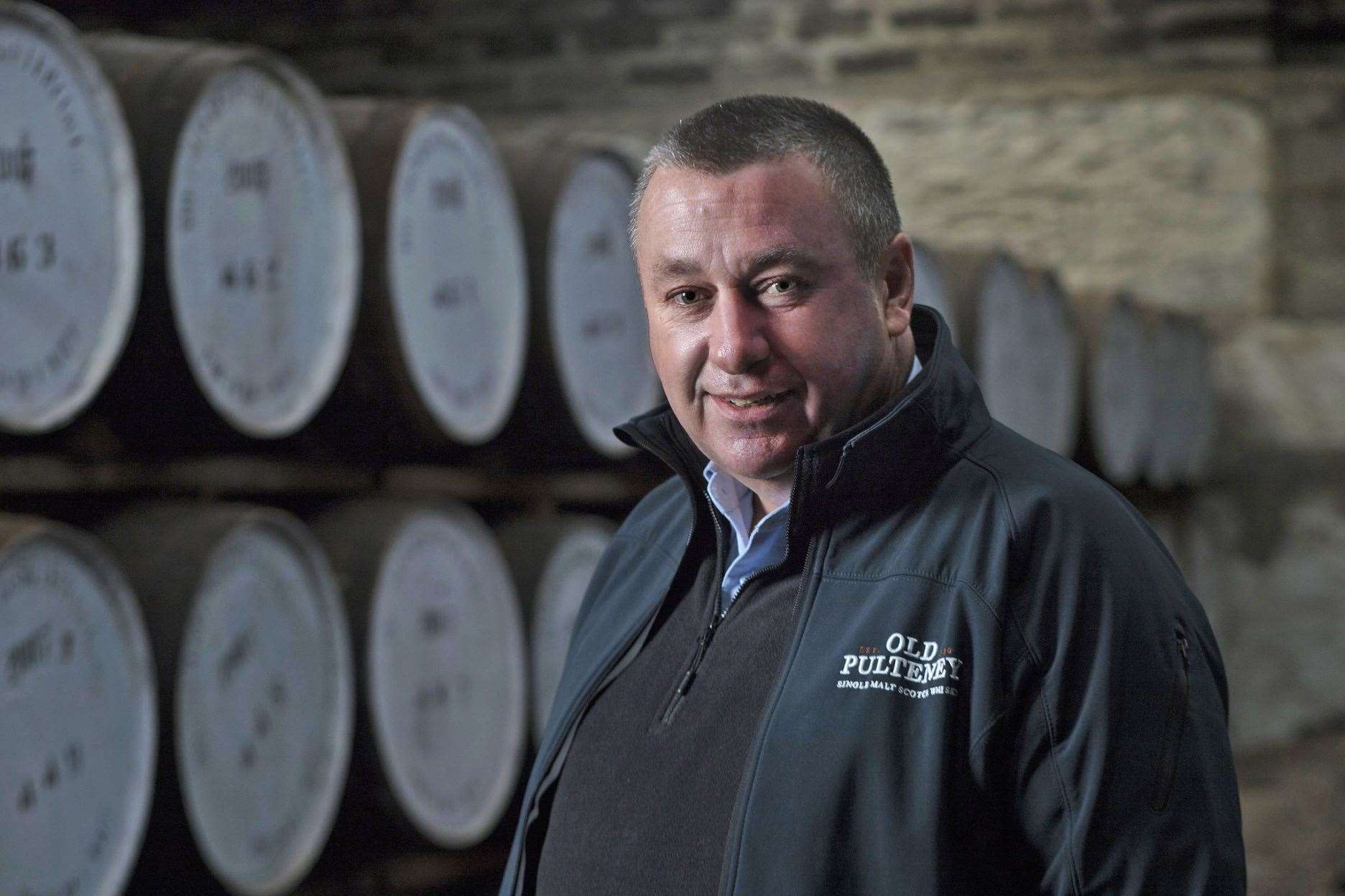 Pulteney Distillery manager Malcolm Waring.