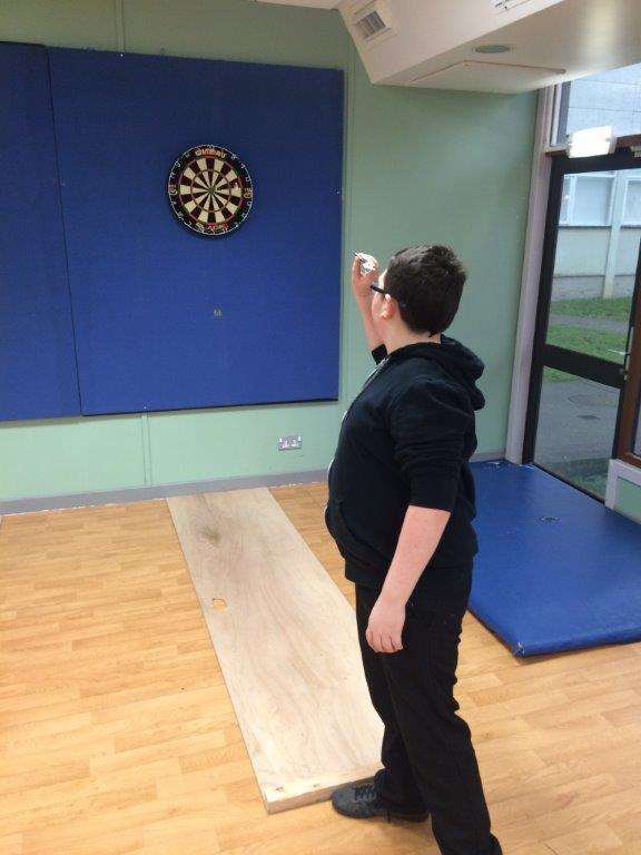75 per cent of students at Wick Darts School are boys.