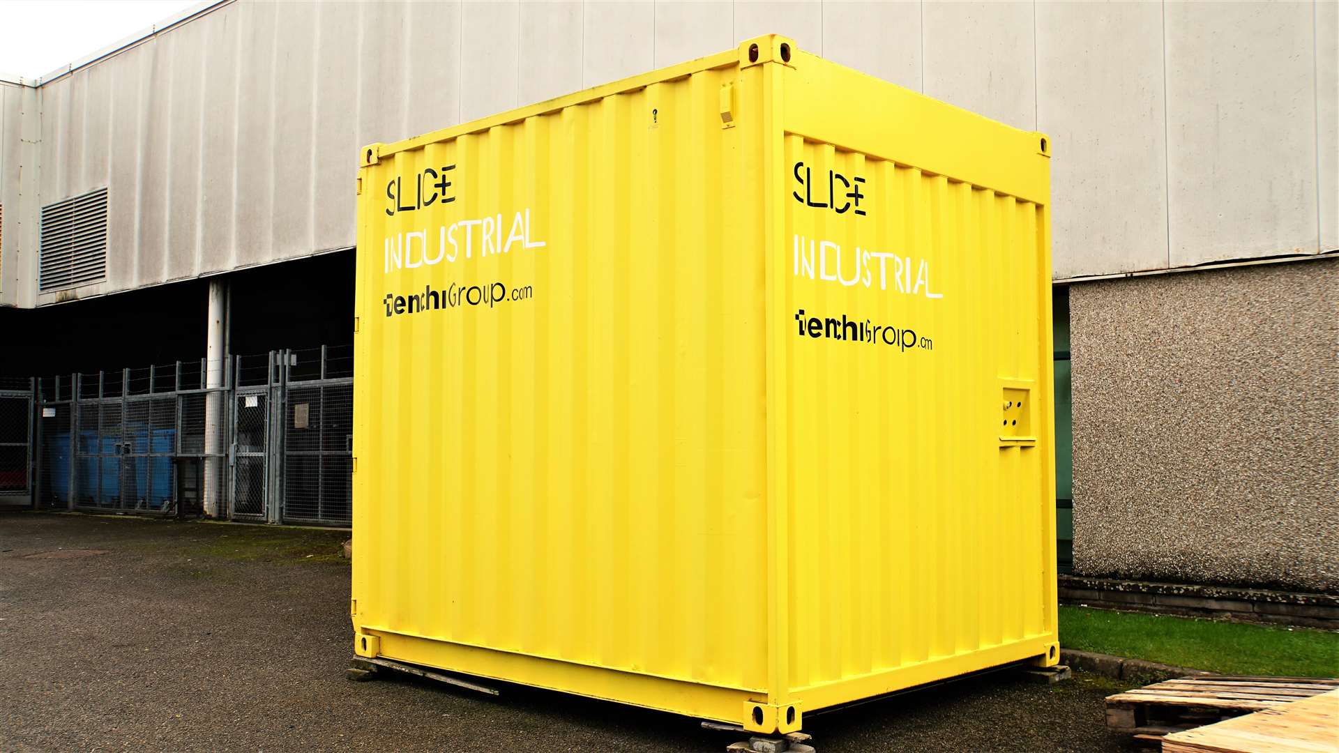 Denchi's huge industrial battery trademarked as SLICE. Picture: DGS