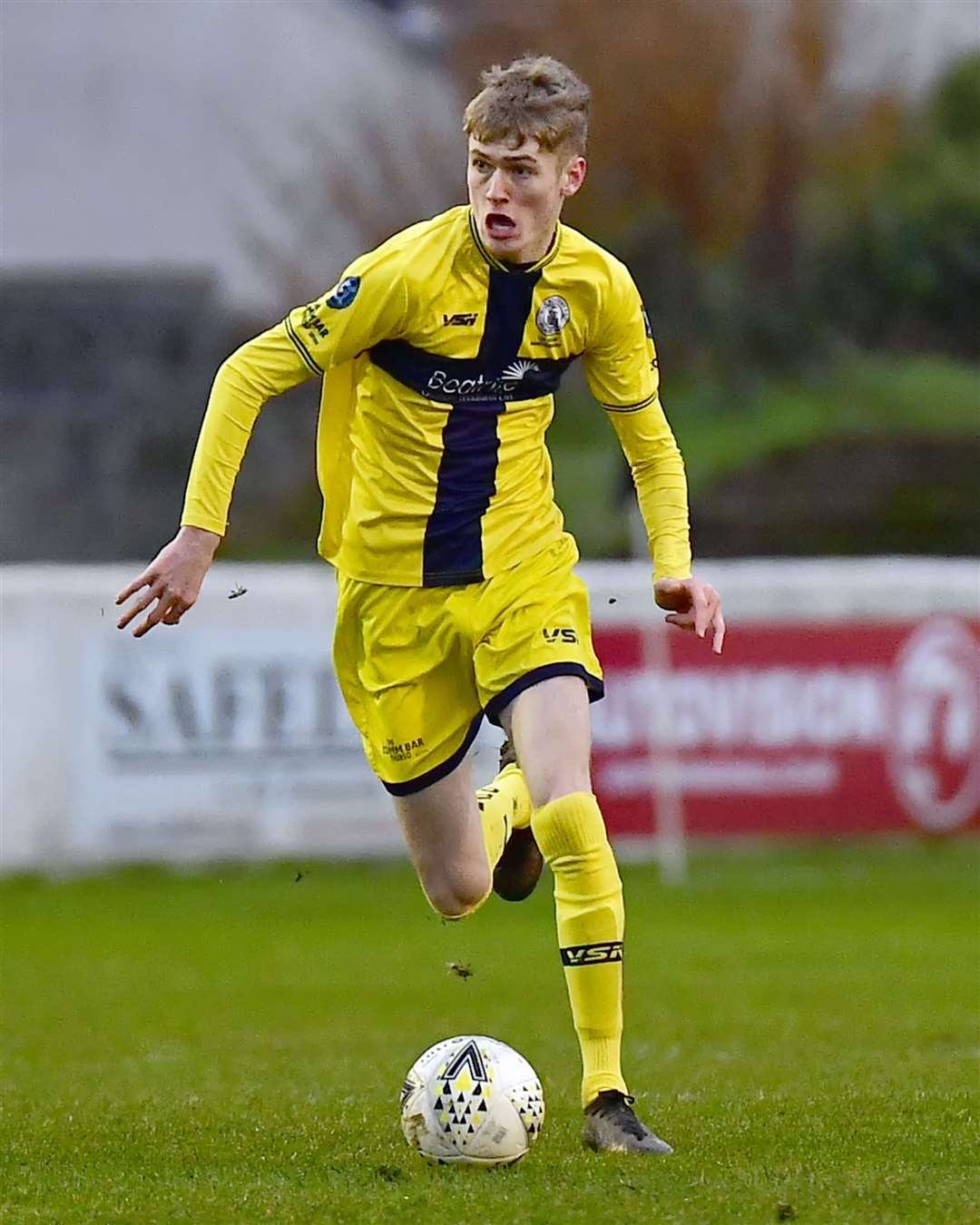 Joe Anderson has had nine starts for Wick Academy so far this season. Picture: Mel Roger