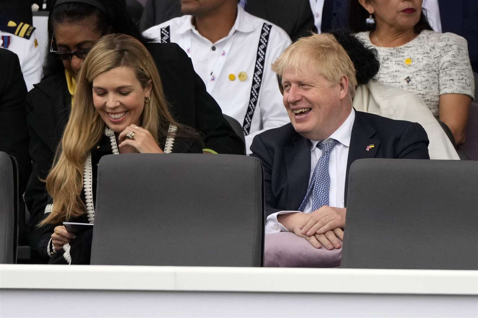 The Times story claimed Mr Johnson tried to appoint his now wife Carrie Johnson to a Government role (Frank Augustein/PA)