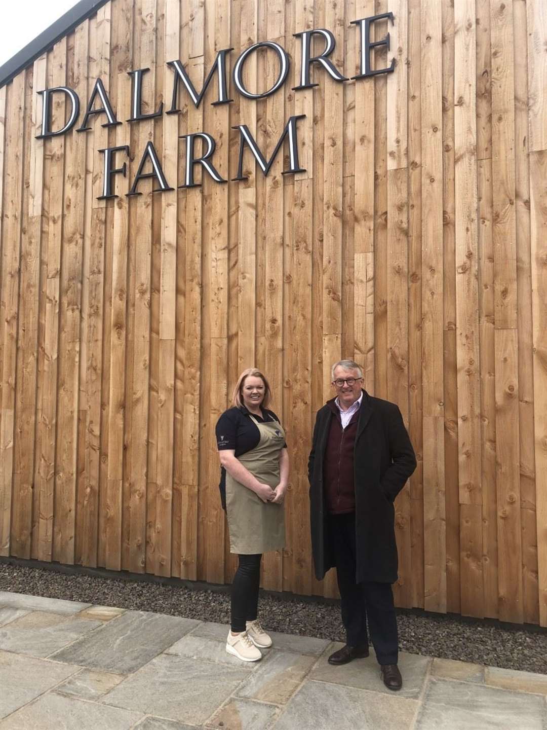 Caithness, Sutherland and Easter Ross MP Jamie Stone at the Dalmore Farm shop just outside Alness.