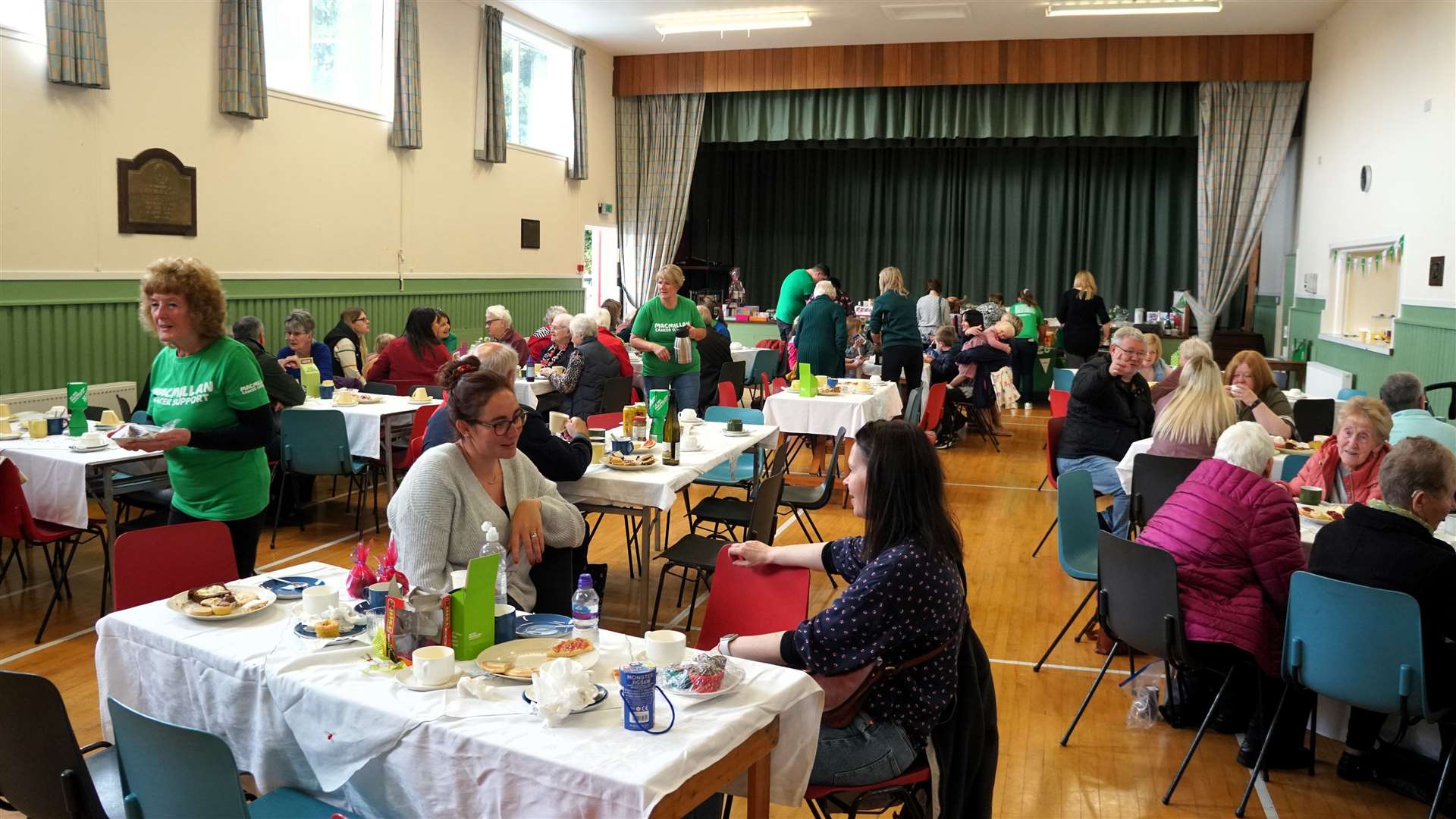 Macmillan Cancer Support coffee morning at Watten Village Hall on Saturday. Picture: DGS