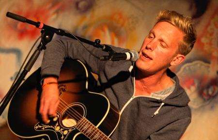 Laurence Fox at Hootanannys' Bothy. Picture: Andrew Smith