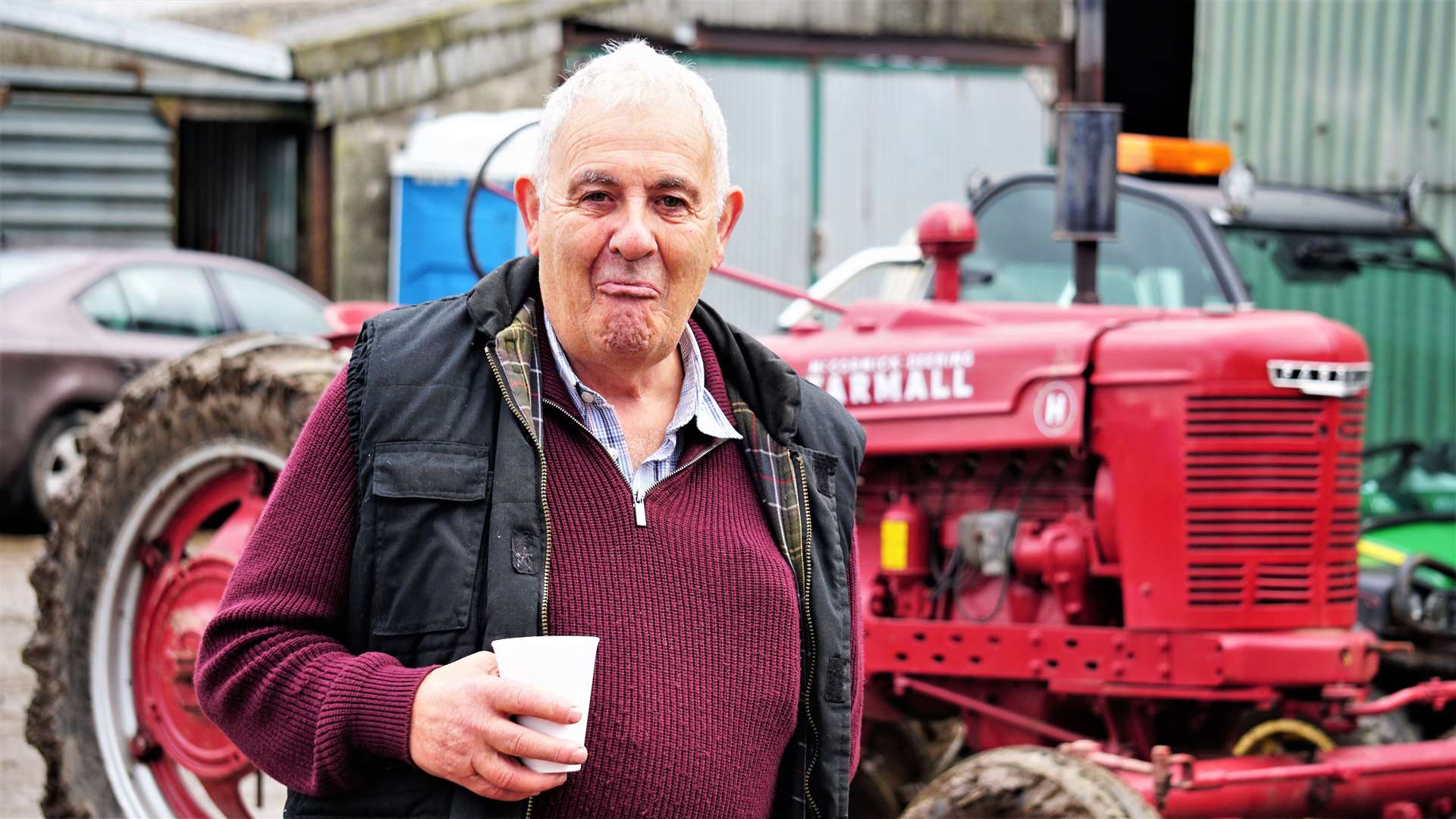 Sandy Mackay, ploughing match convenor at the event. Picture: DGS