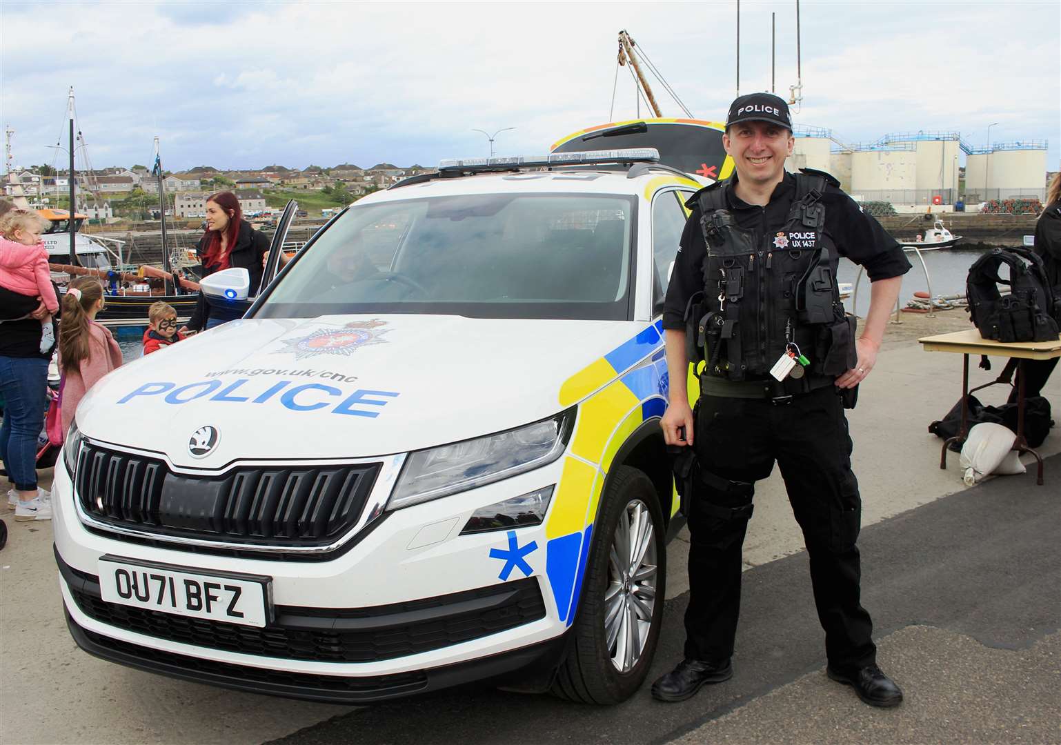 Sgt Liam Longworth of the Civil Nuclear Constabulary. Picture: Alan Hendry