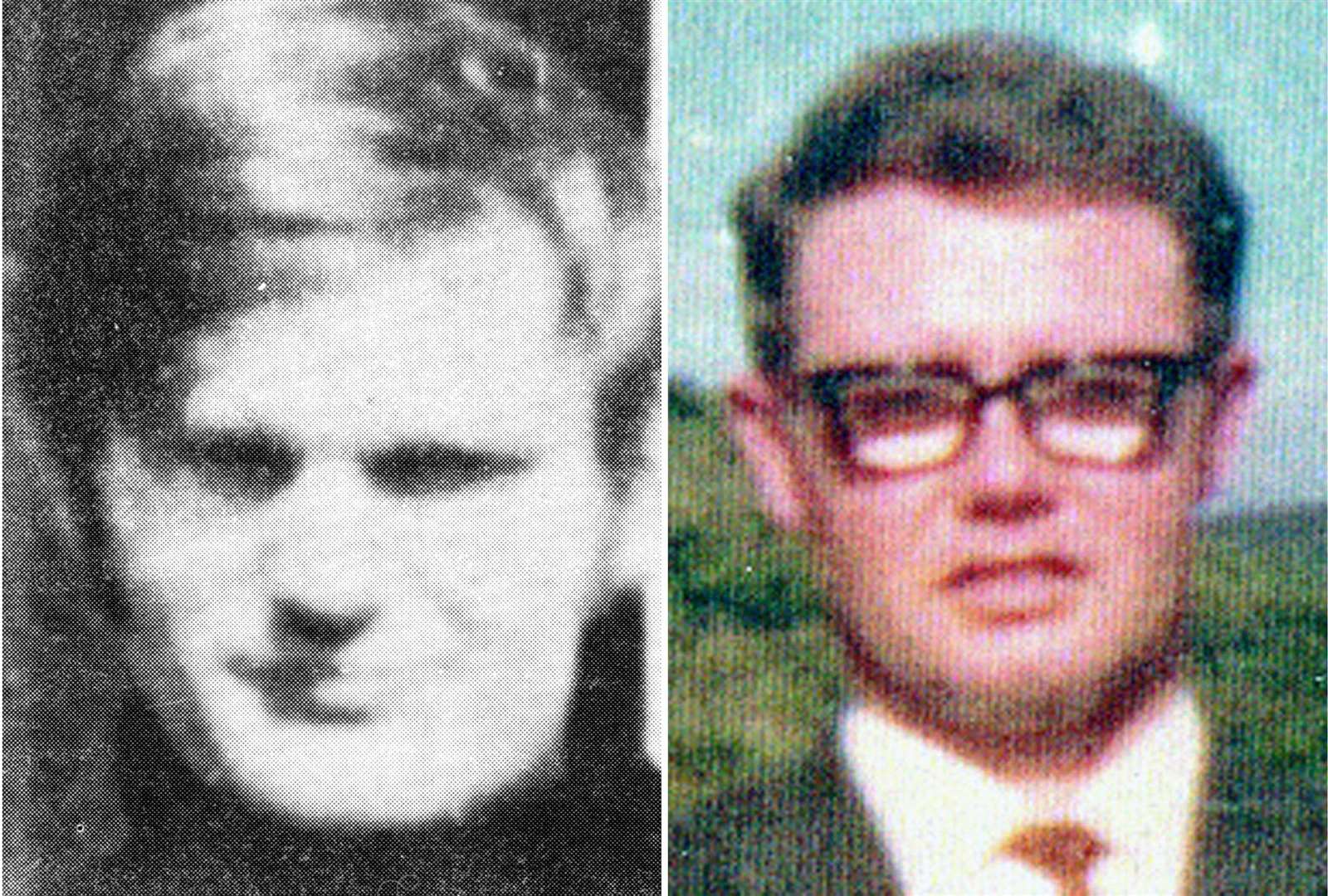James Wray, left, and William McKinney, who died on Bloody Sunday (Bloody Sunday Trust/PA)