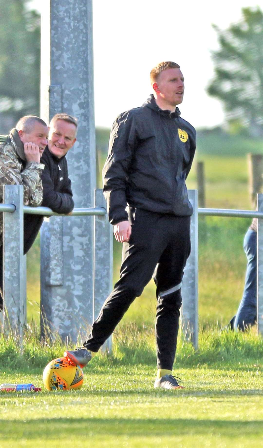 Staxigoe United manager Colin Sinclair: 'We just couldn't compromise on a date.' Picture: James Gunn