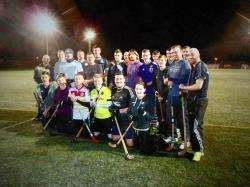 Caithness put in a session at Naver All Weather Pitch in Thurso before Saturday's match against Kinlochbervie.