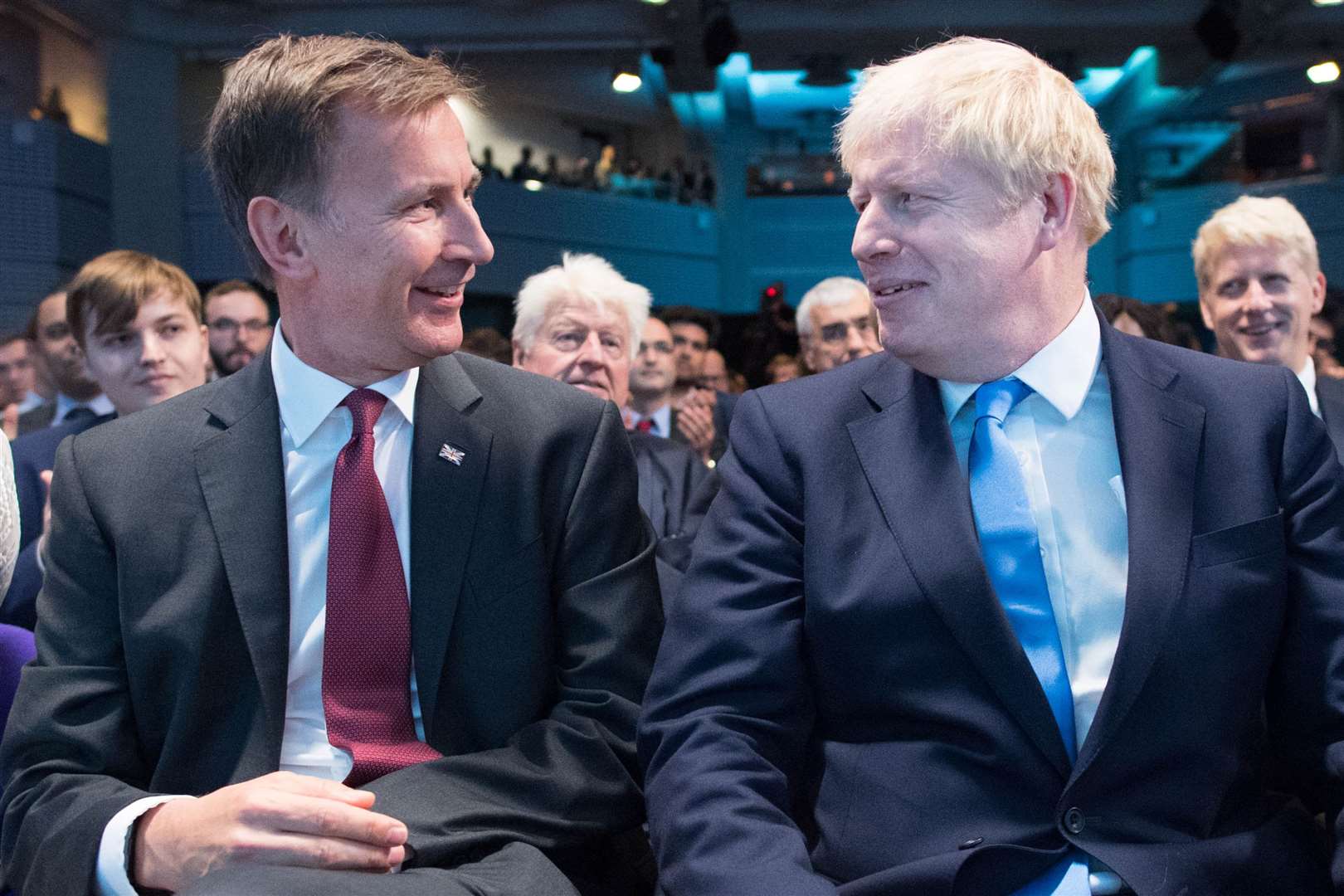 Jeremy Hunt (left) and Boris Johnson previously fought it out for the Tory leadership (Stefan Rousseau/PA)