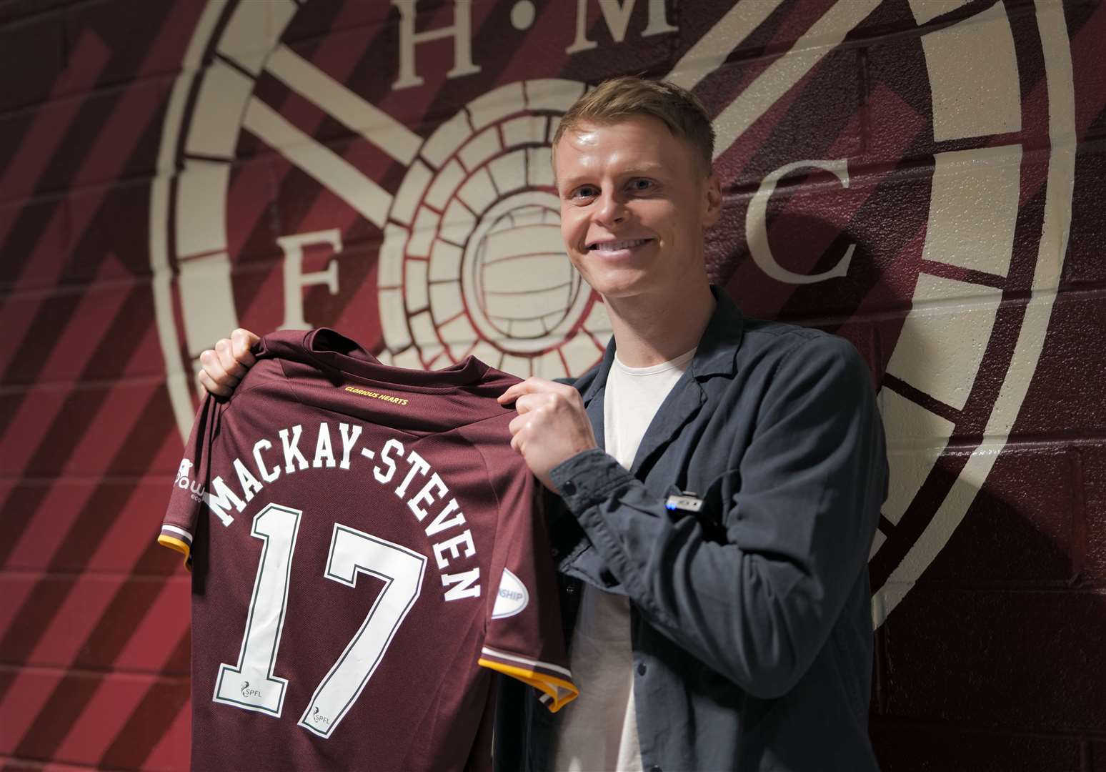 Gary Mackay-Steven has joined Hearts after the end of his spell in Major League Soccer with New York City. Picture: Heart of Midlothian FC