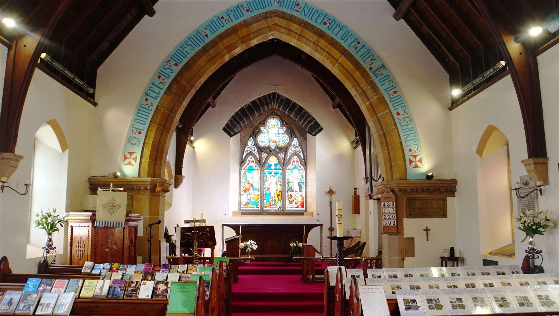 St John's Church interior.