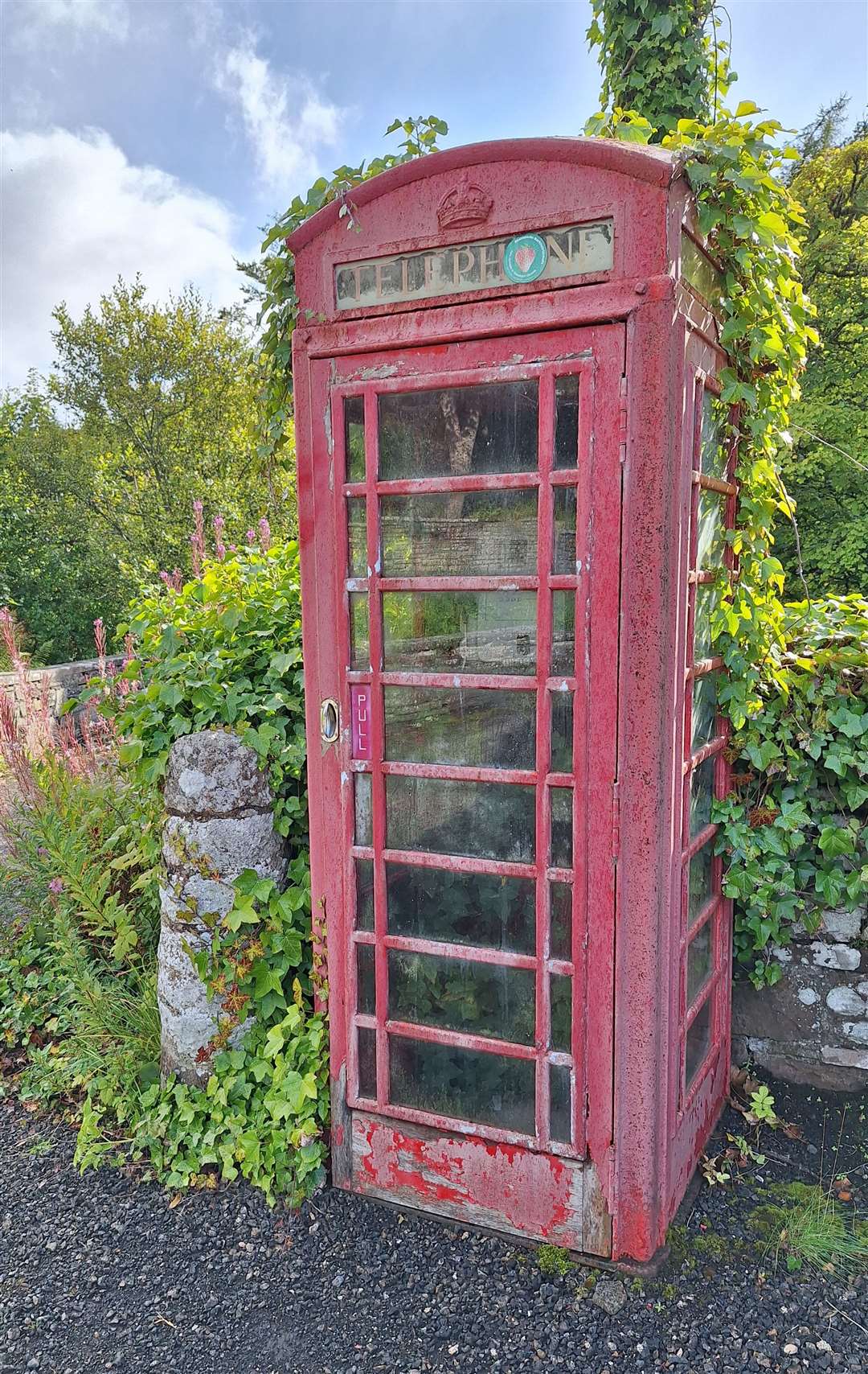 Telephone box in Berriedale. Picture: John Davidson