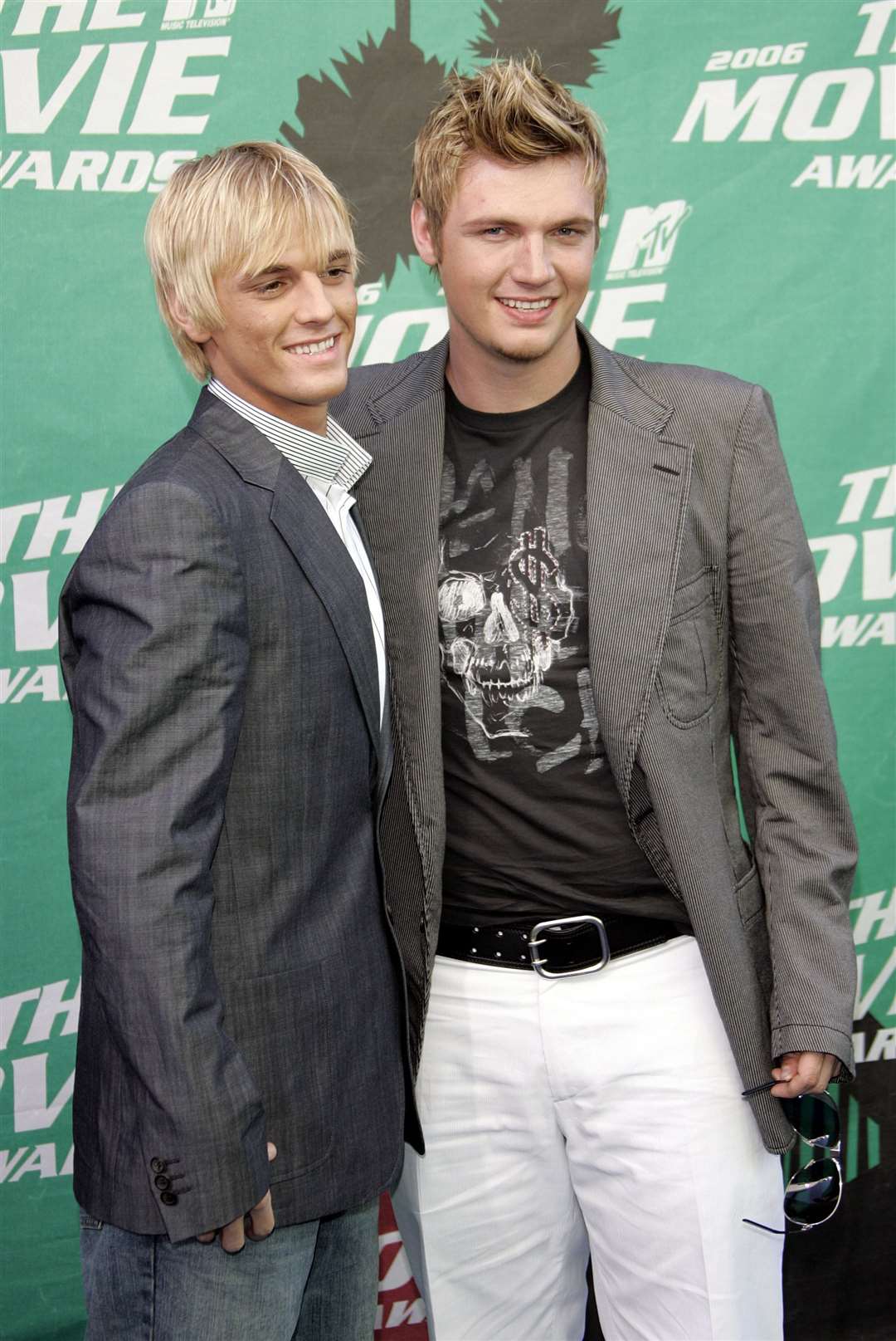 Aaron Carter and his brother Nick Carter (Allstar Picture Library/ Alamy/PA)