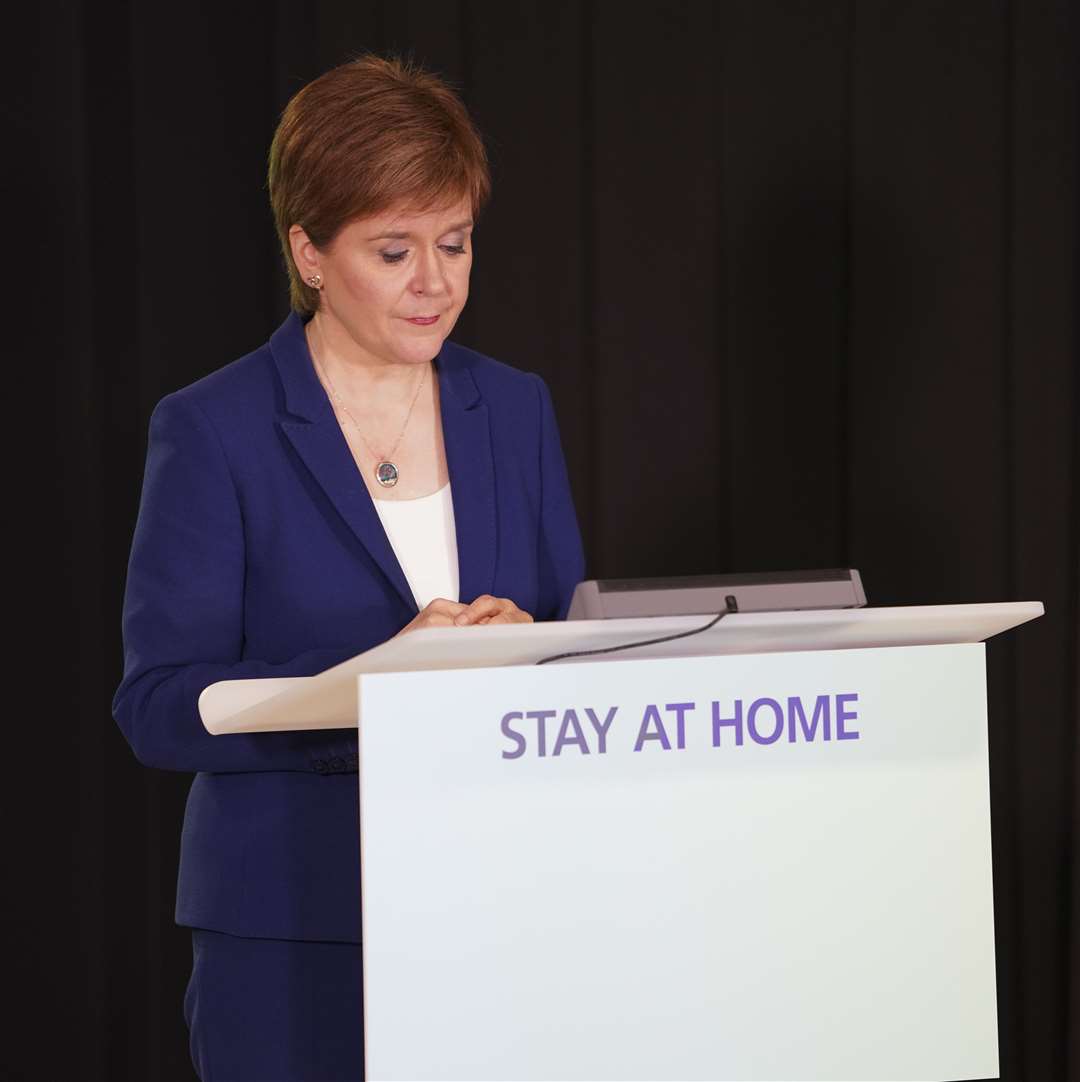 Nicola Sturgeon said the return of collective worship in greater numbers is an important change.