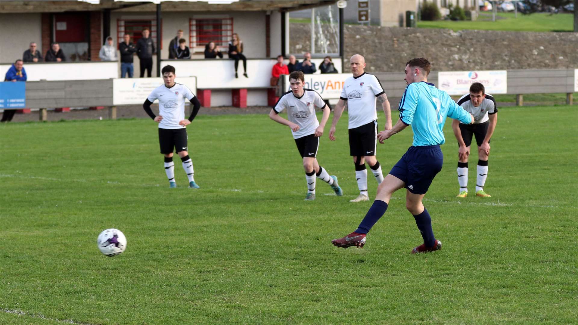 Wick Groats will have to do without Ben Sinclair's goalscoring services for Saturday's Colin Macleod Cup final as he's away on holiday in Spain. Picture: James Gunn