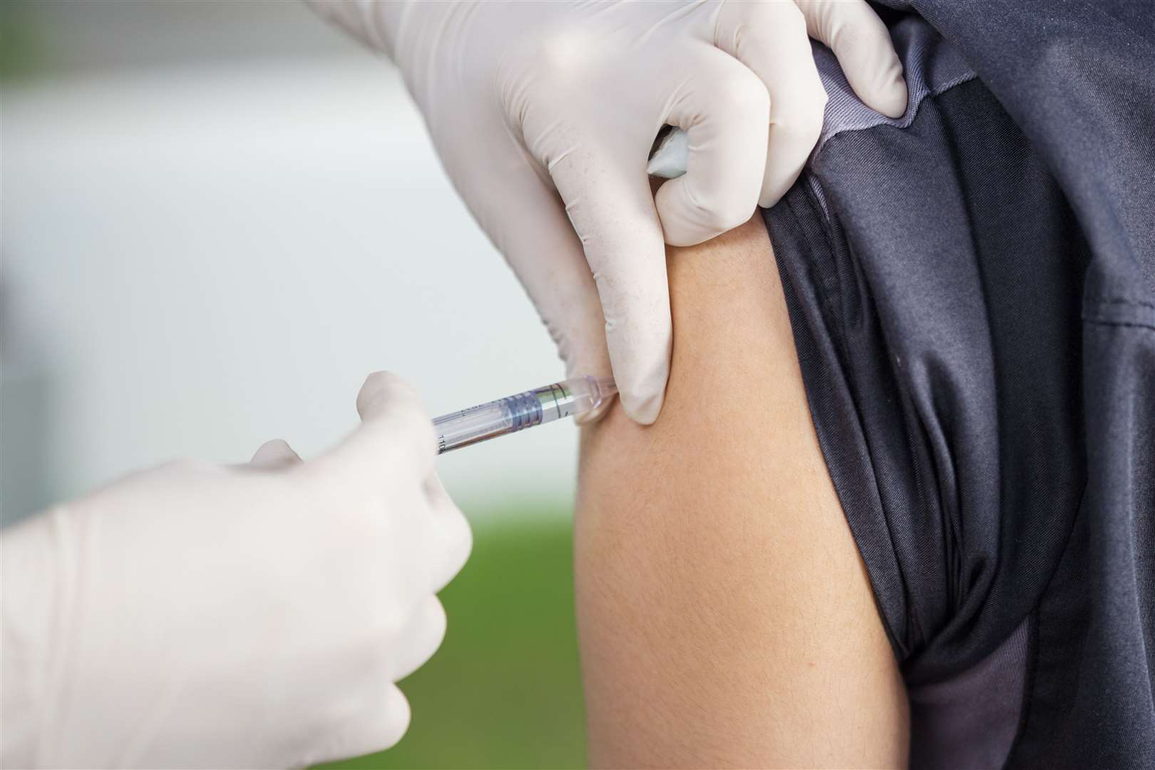People have been given fake Covid vaccines by criminals to extort large payments from them.