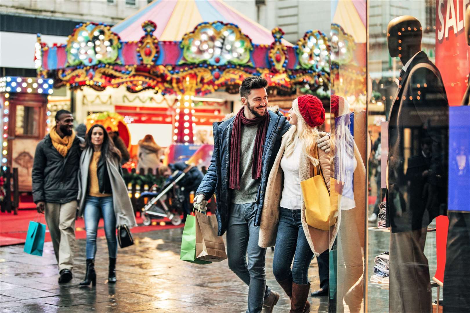 More people are ditching high street shopping to buy online.