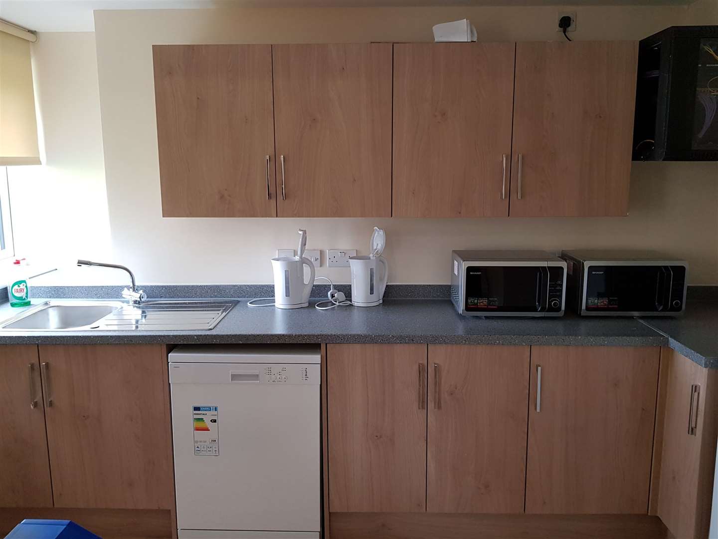 Kitchen facilities at Loch Court.