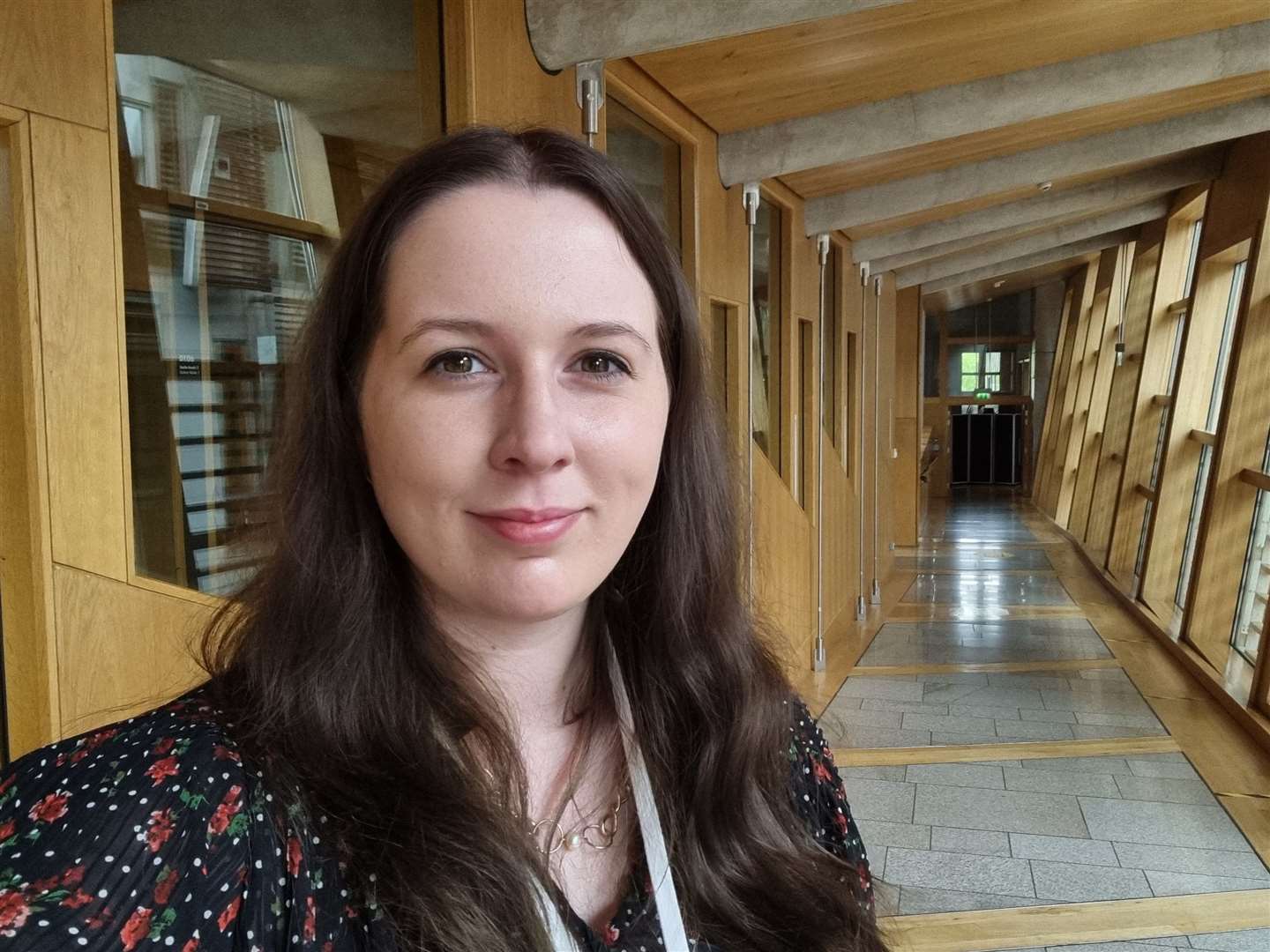 Emma Roddick MSP, in the Scottish Parliament.