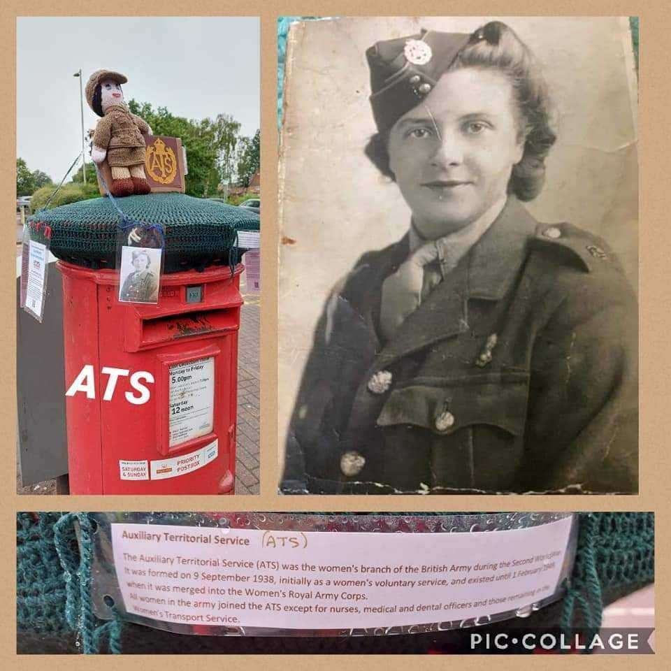 Some toppers have photos of family members on them (Yarn Bomb Hemel Hempstead/PA)