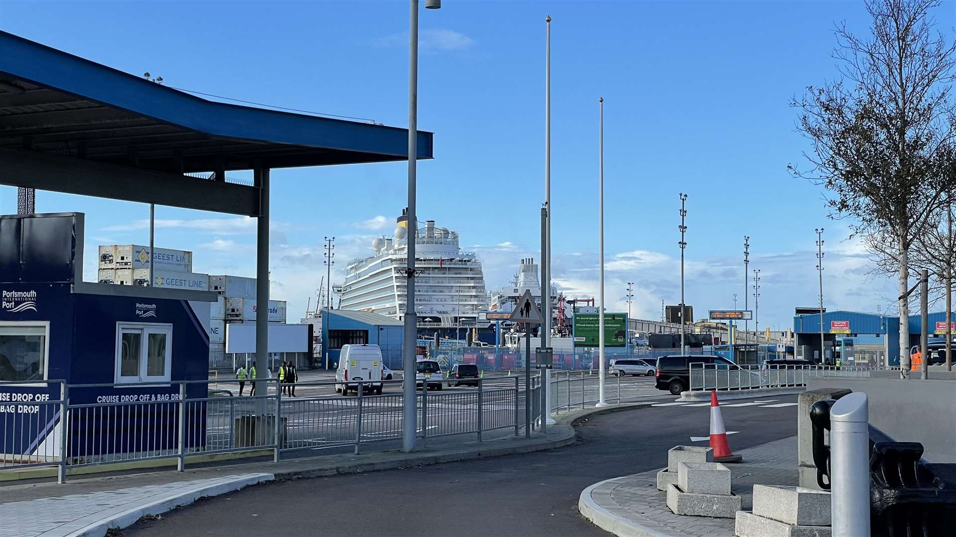 Saga Cruises’ Spirit of Discovery returned to Portsmouth on Monday (Ben Mitchell/PA)