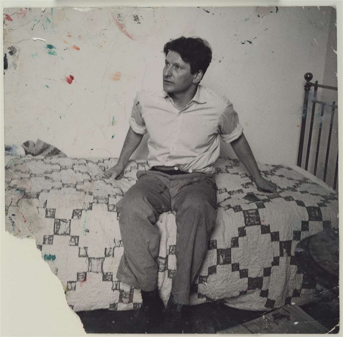 The Study for Portrait of Lucian Freud was pained from a photograph taken by John Deakin (John Deakin/PA)