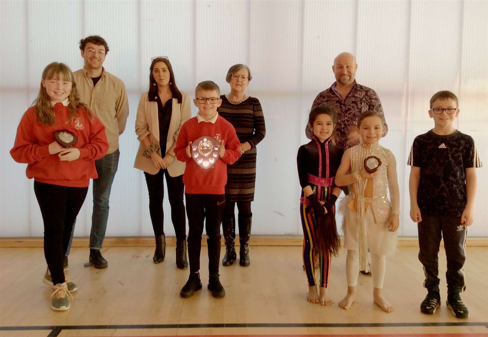 Kevin Swanson (Neon Waltz), Erin Macleod (Fascination), Marney Bruce (Wick Players) and Laurence Warner (Noss Primary School) were on the judging panel.