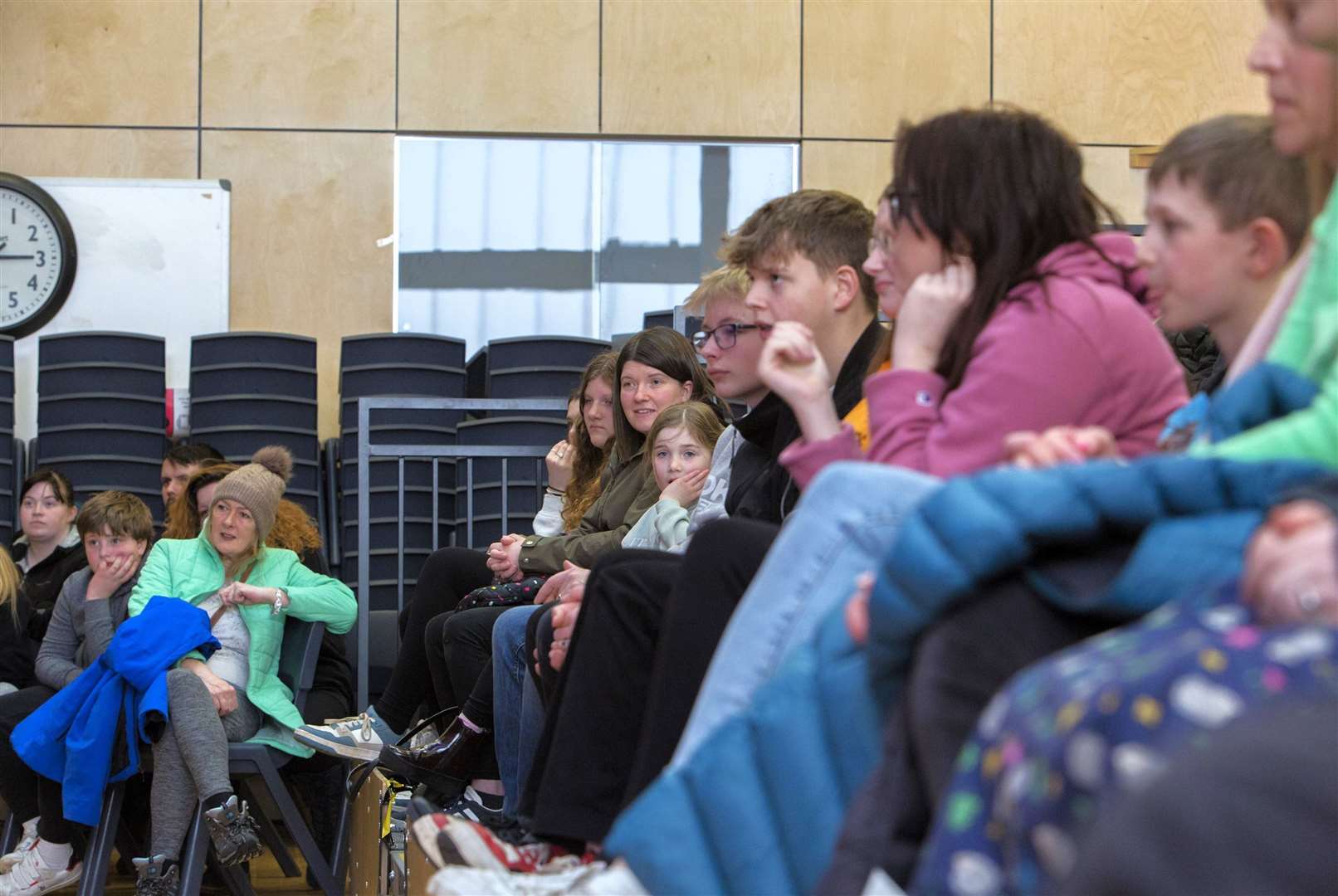 Mark Thompson's Spectacular Science Show, lived up to its name and held the audience enthralled during his various demonstrations, many of them involving fire. Photo: Robert MacDonald/Northern Studios