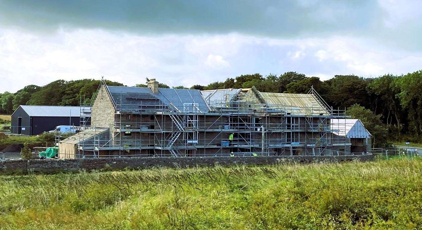 Castletown Mill seen in September 2024.