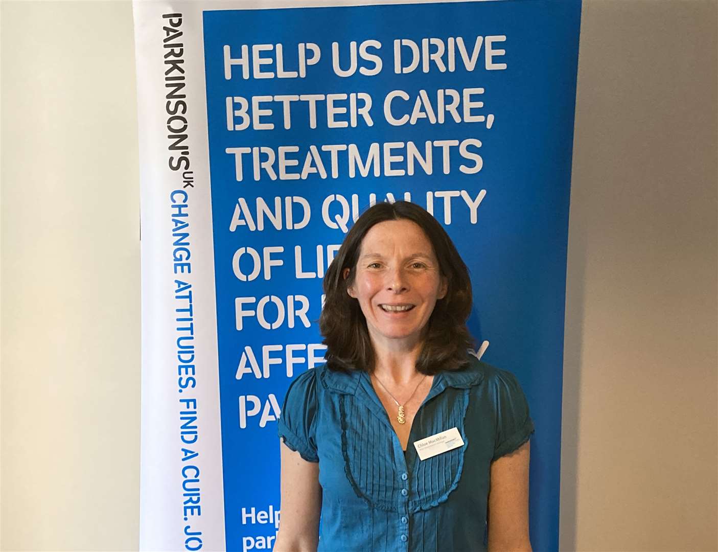 Chloe MacMillan, area development manager for Parkinson’s UK Scotland.