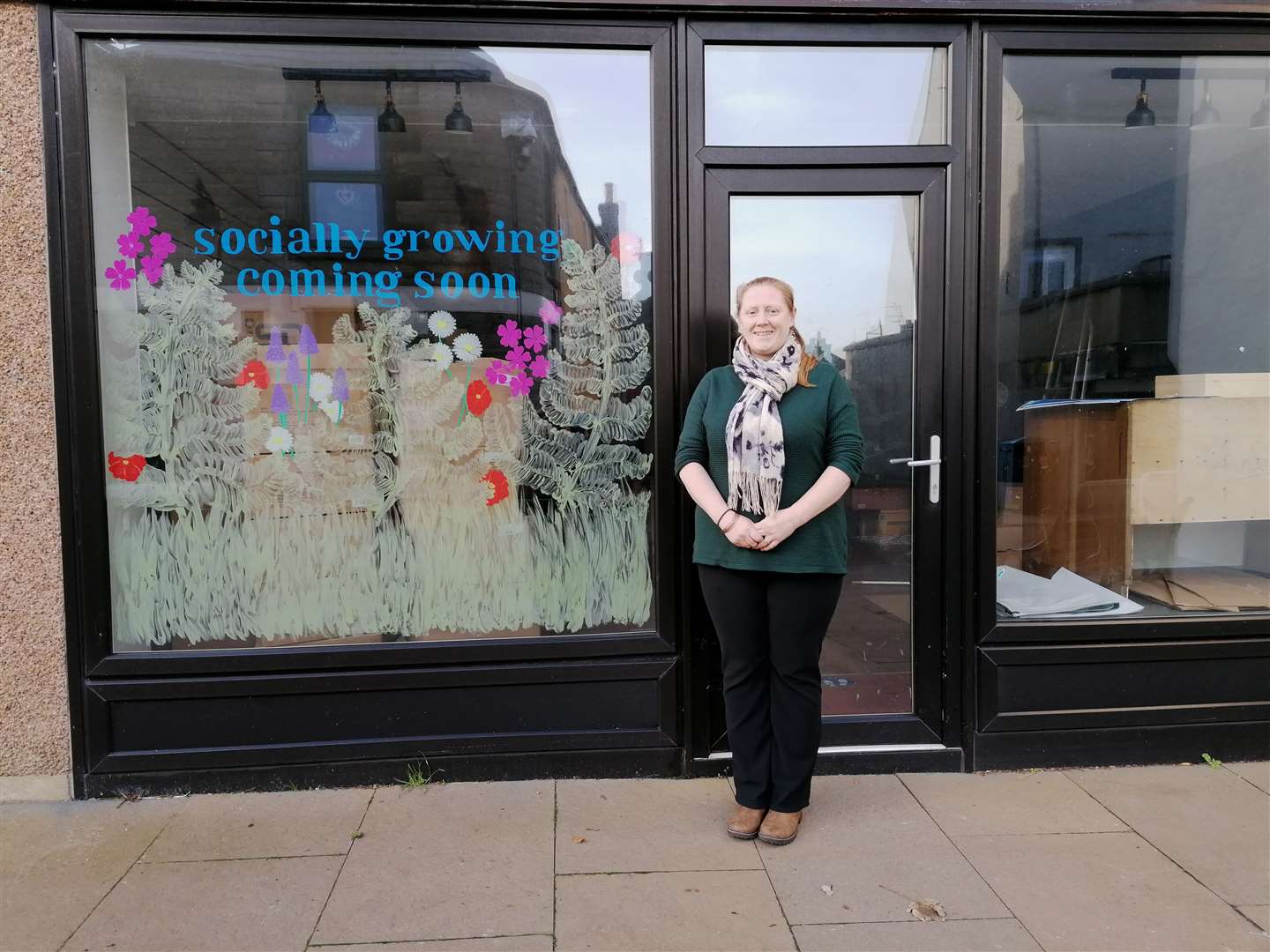Socially Growing shop manager Zoe McIntosh will be on hand at the open day this Saturday.
