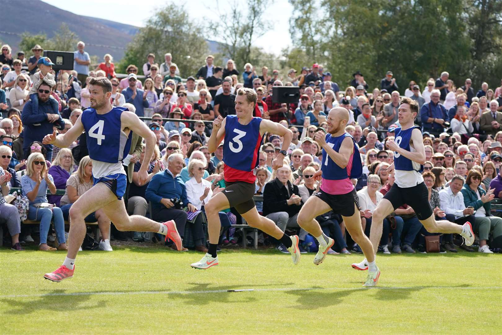 The foot races are said to be some of the longest to be continually staged (Andrew Milligan/PA)