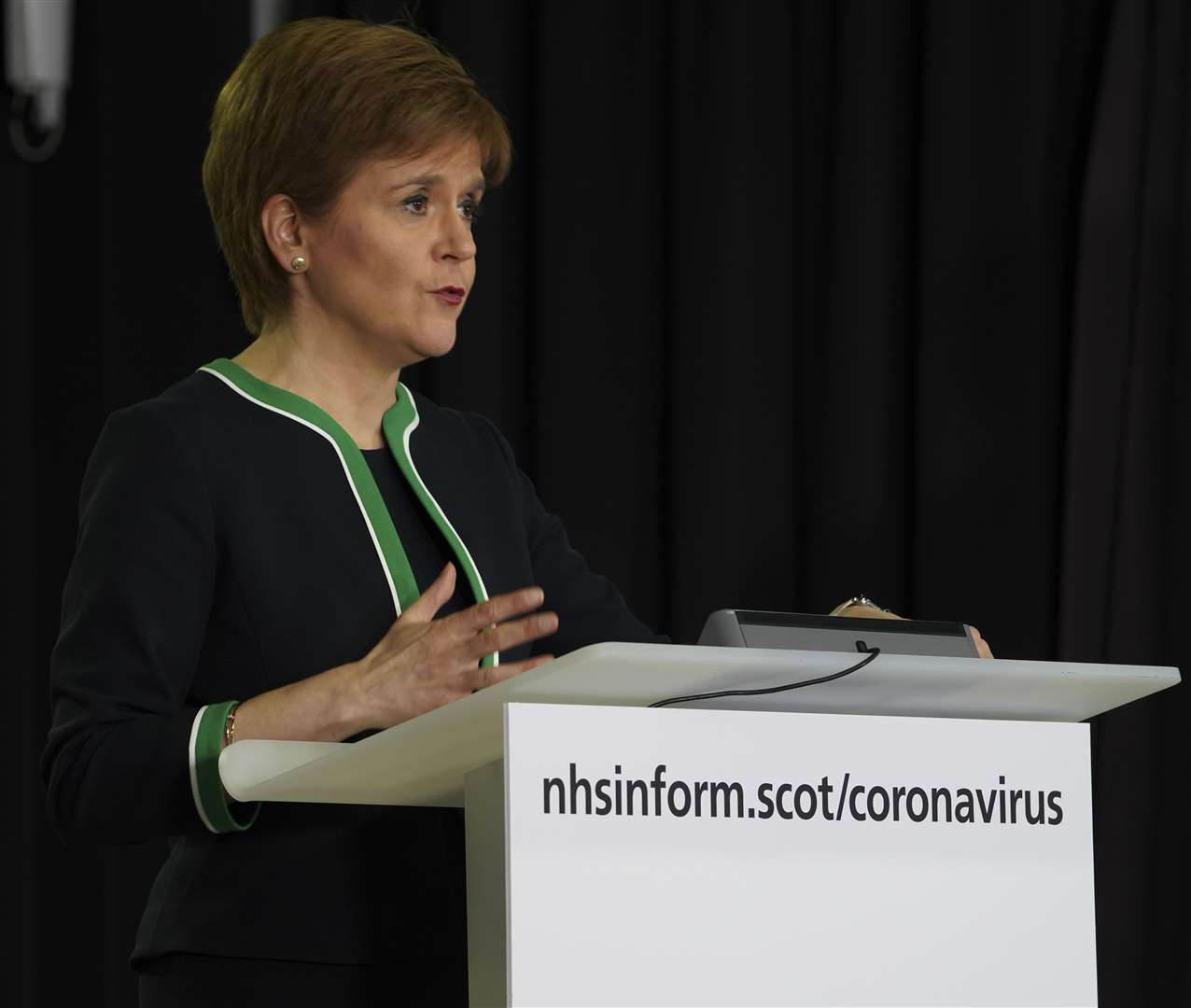 Nicola Sturgeon said the latest information gives as full a picture as possible of the toll being taken by coronavirus.