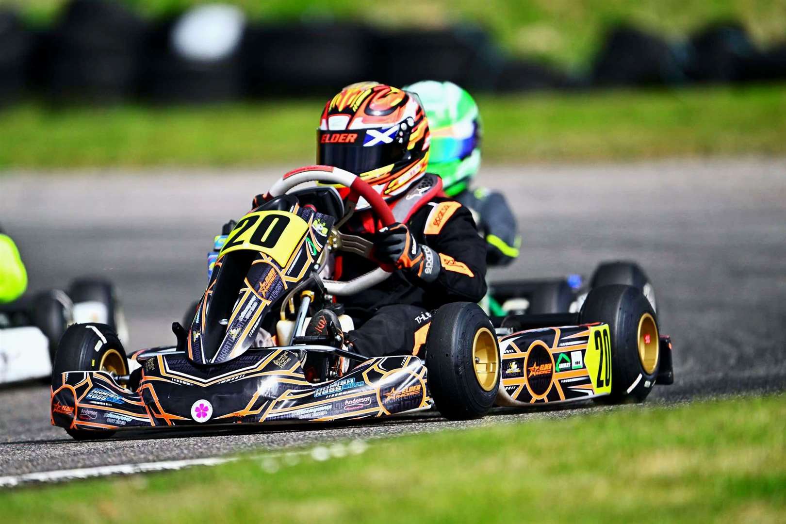 Jack Elder is grateful to his sponsors and would be delighted to hear from any other local businesses. Picture: Jake Smith Photography