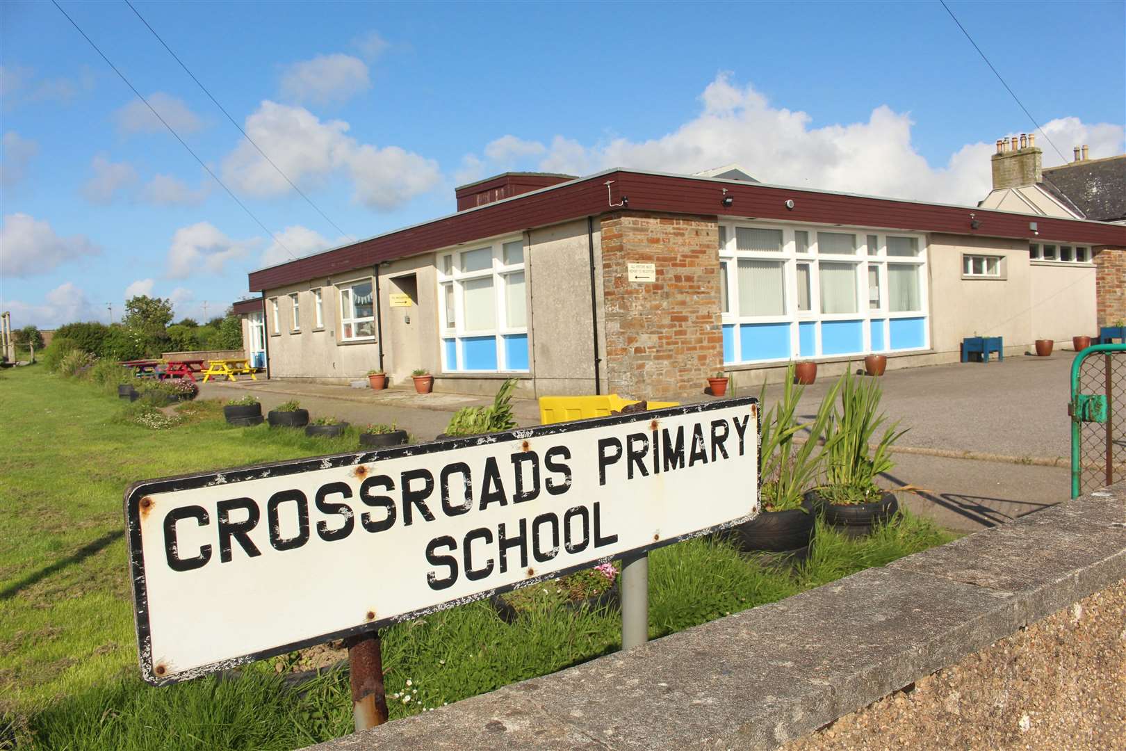 Crossroads is one of three primary schools in the Highlands to benefit from the anti-litter grant aid.