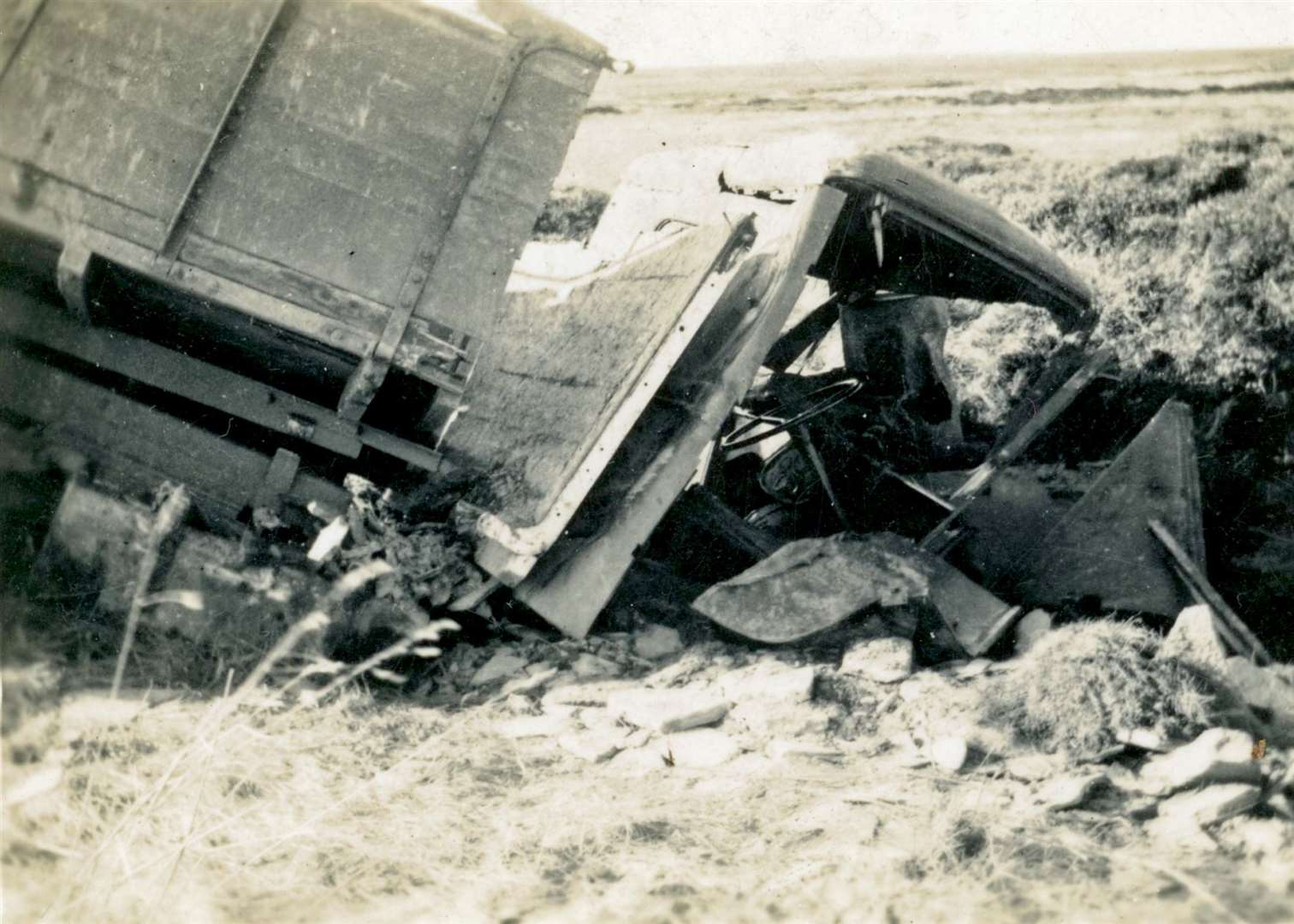 A Caithness casualty, one of many captured on camera over the years.