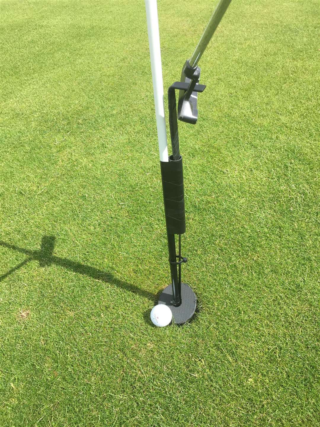 A close-up of the new golf ball lifter designed by Hunter's Promotions Ltd, and gifted to the four Caithness golf clubs as well as Durness.