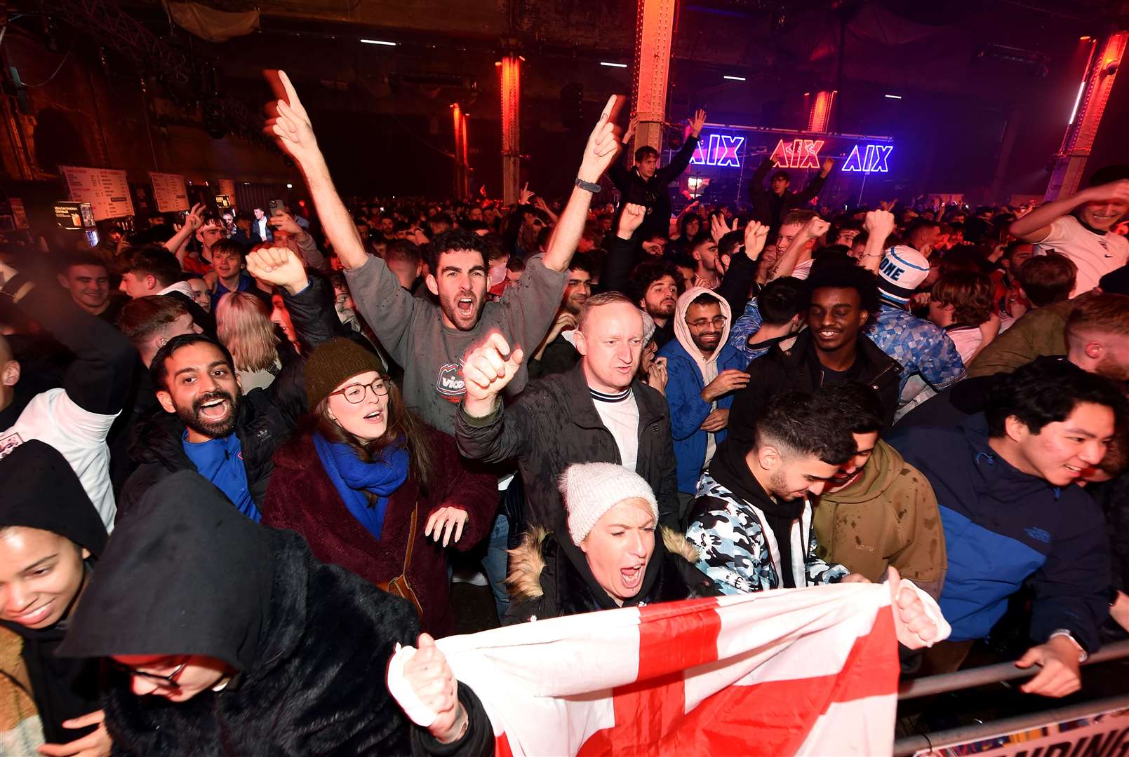 England fans will be hoping for a win on Saturday (Peter Powell/PA)