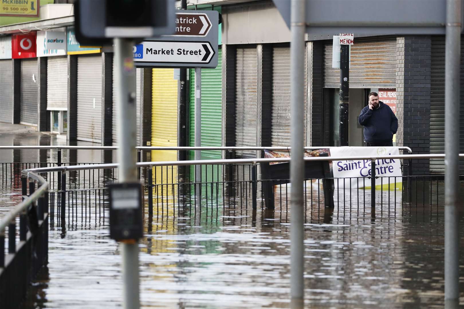 The report looked at how well-prepared the country is for the likely increase in flooding, droughts, storms and high temperatures (Peter Morrison/PA)