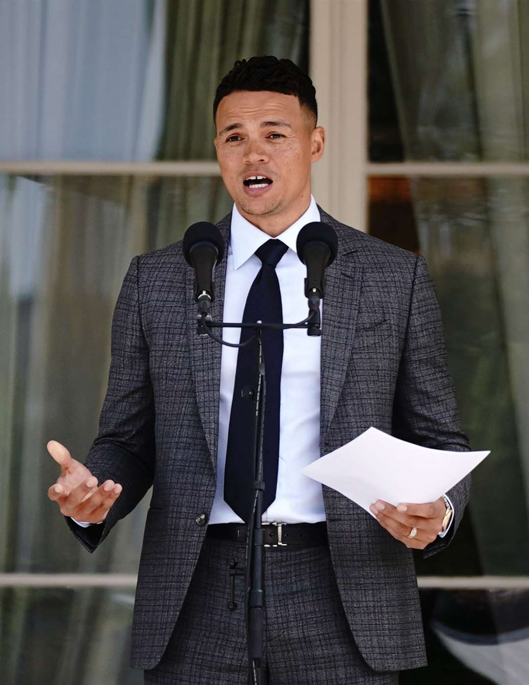 Jermaine Jenas was sacked from the BBC last summer following complaints about workplace conduct