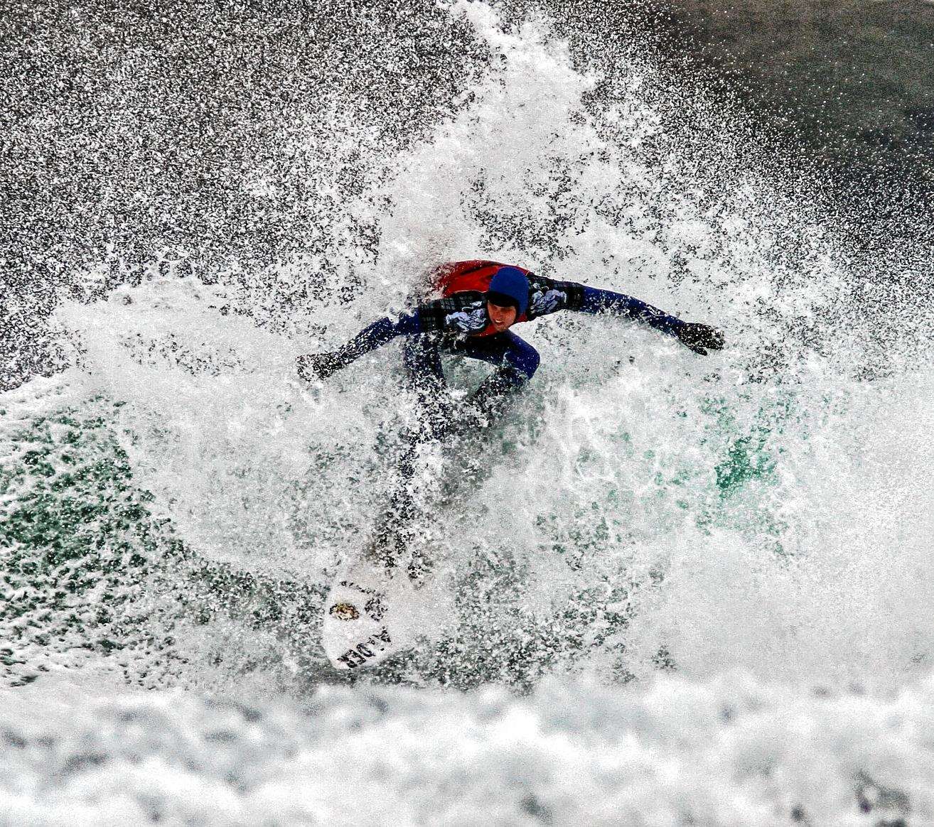 Mark Boyd is hoping to make a splash for Scottish surfing on the international stage.