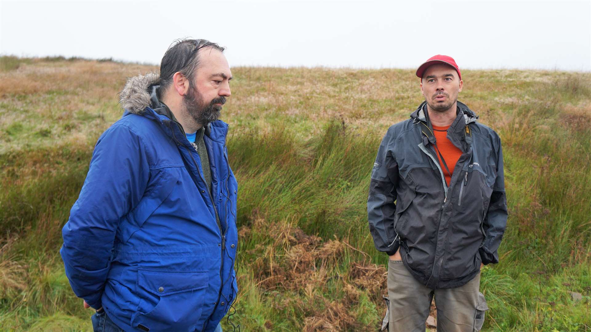 The archaeologists investigating Swartigill include Martin Carruthers, left, and Rick Barton from UHI Orkney. Pictures: DGS