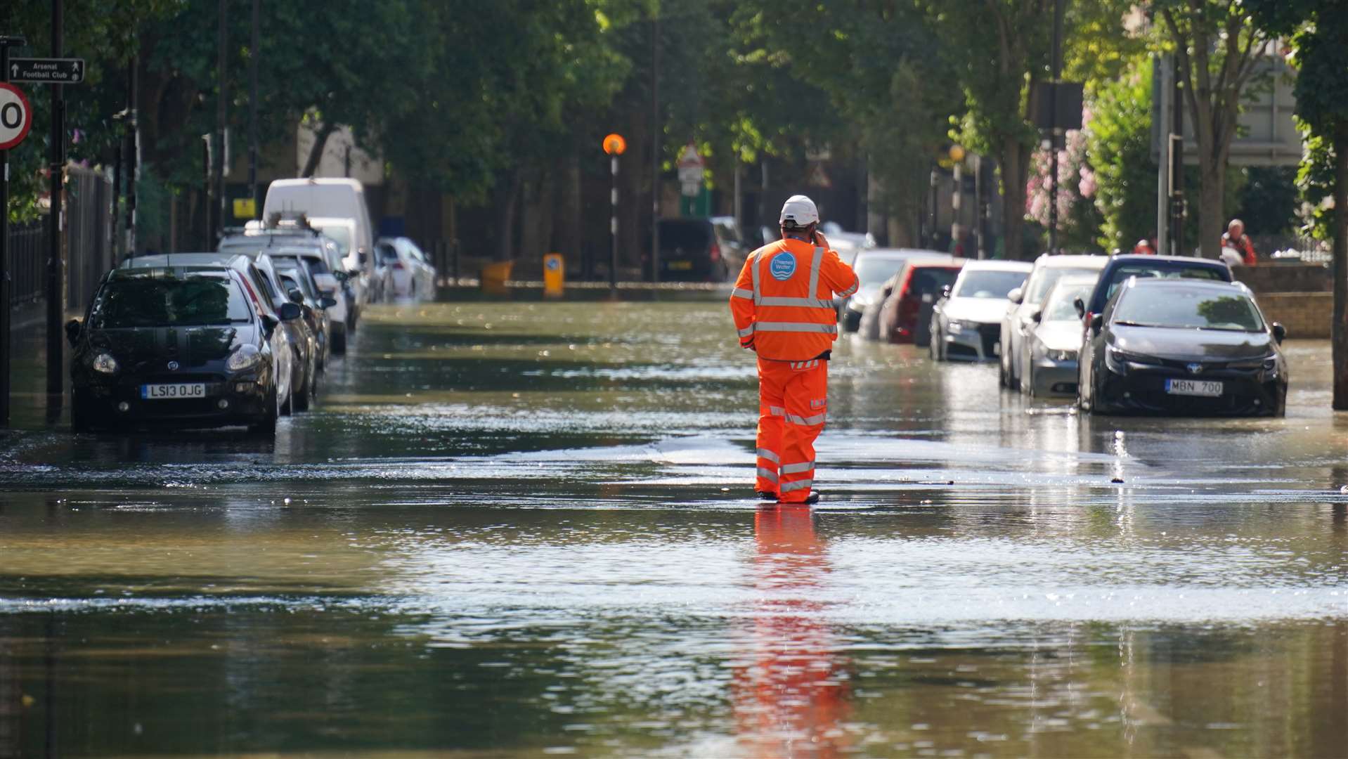 Thames Water failed to meet its target this year for sewer flooding, pollution and blockages (Jonathan Brady/PA)