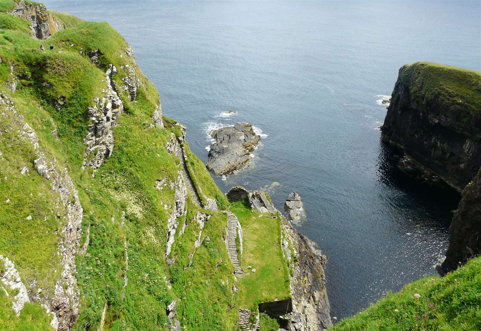 Whaligoe Steps one of the many tourist attractions Caithness has to offer. Picture: Alan Hendry