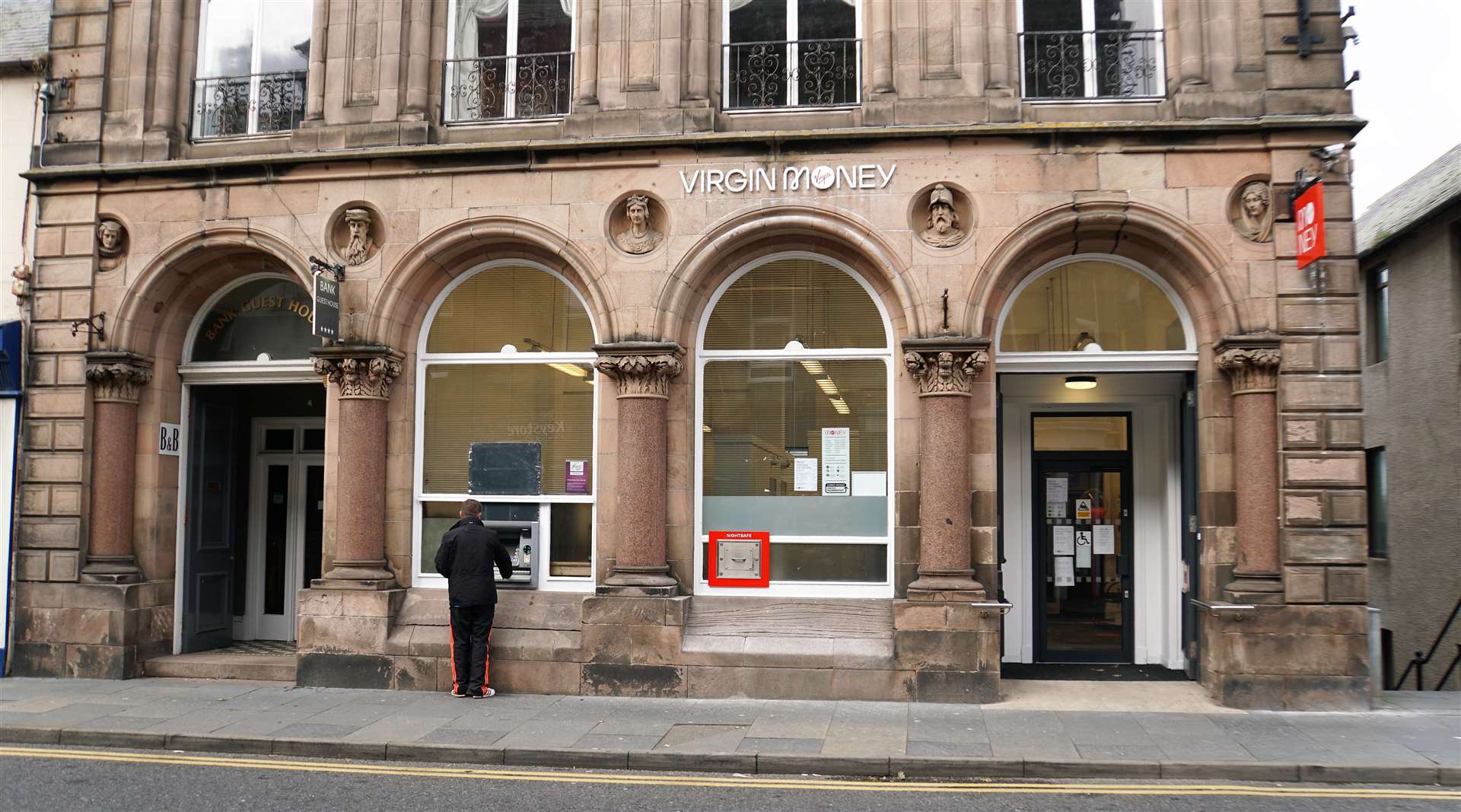 Virgin Money bank on Bridge Street in Wick is earmarked for closure. Picture: DGS