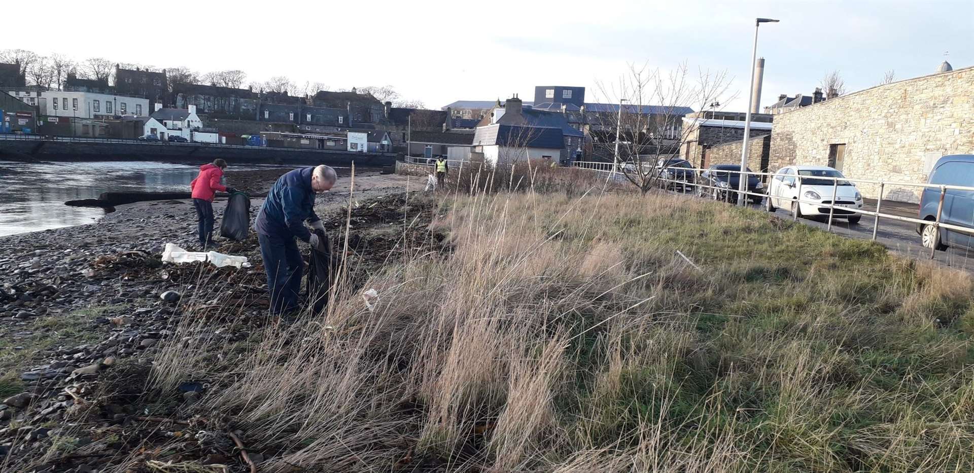 Wick Paths Group volunteers on Sunday morning.